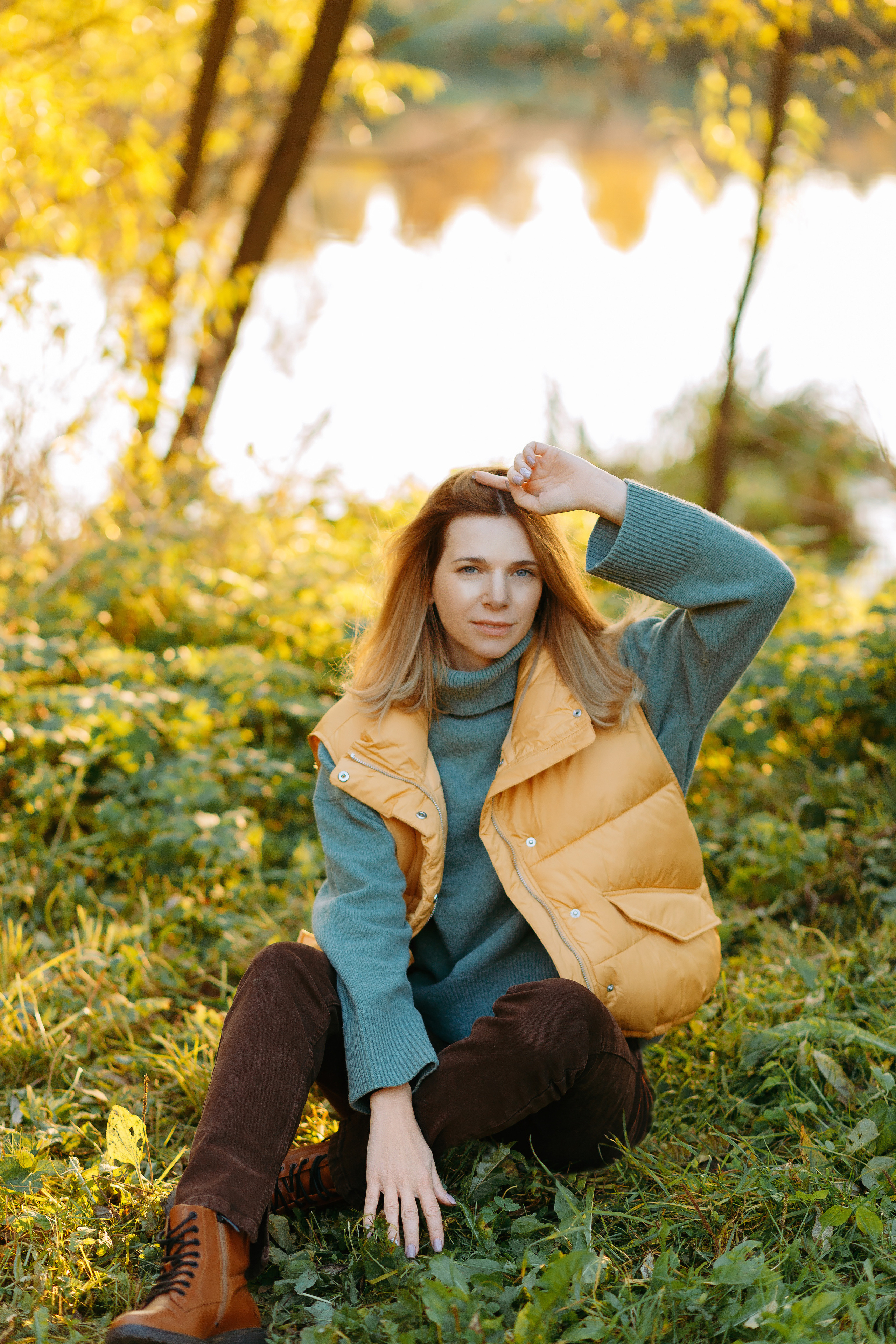 Осенняя фотосессия в усадьбе Валуево. Фотограф Александра Сыщенко