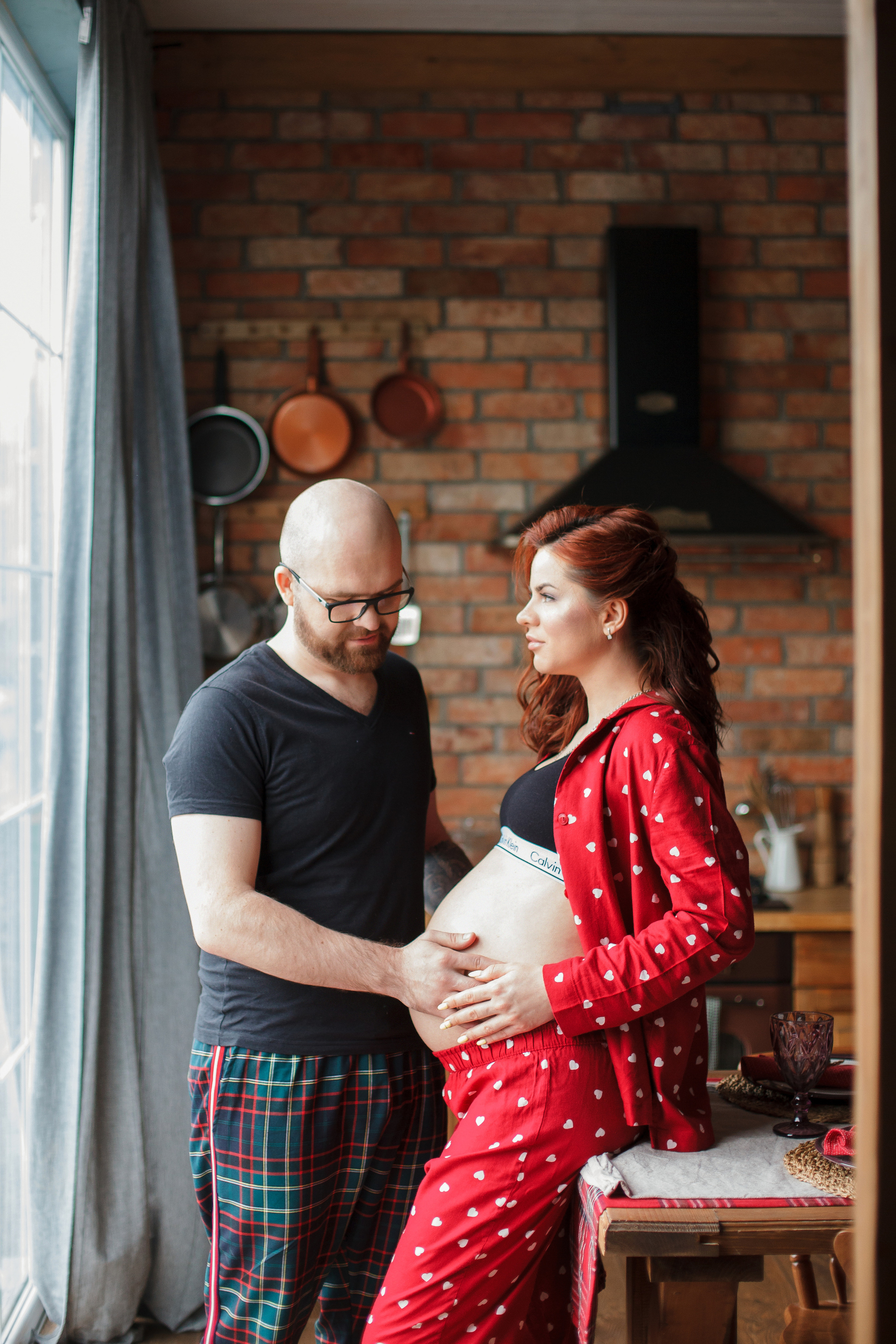 Фотосессия беременности в фотостудии Мимика. Фотограф Александра Сыщенко