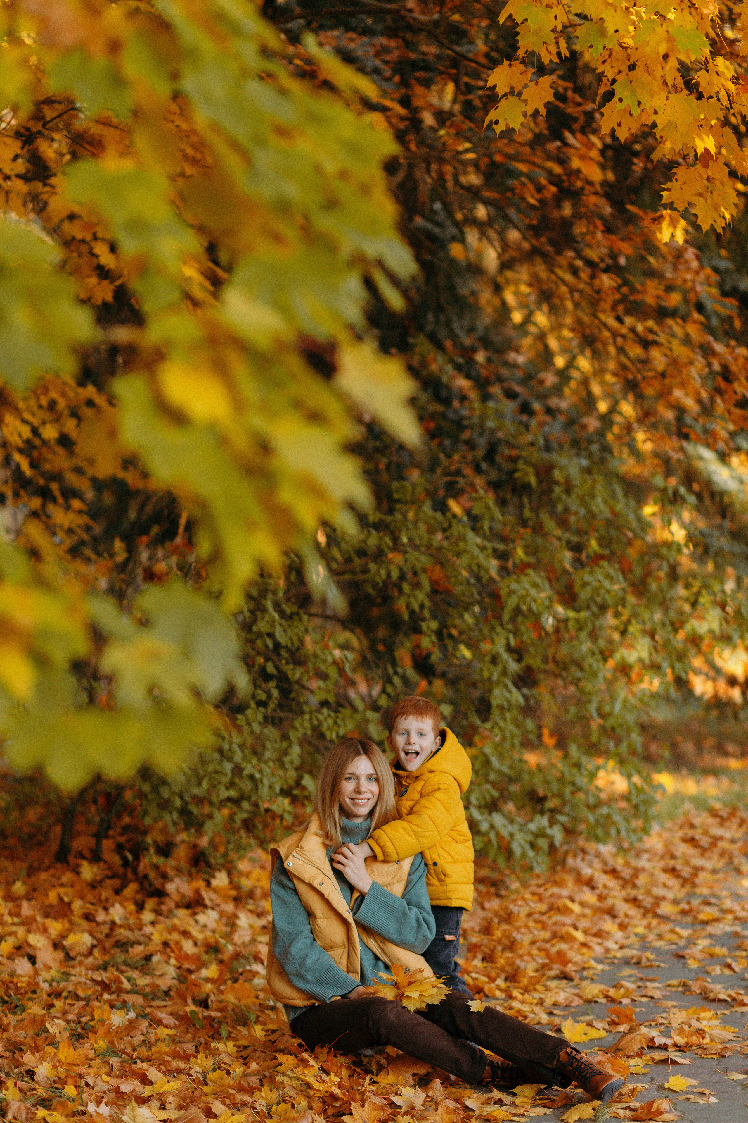 Осенняя фотосессия в усадьбе Валуево. Фотограф Александра Сыщенко