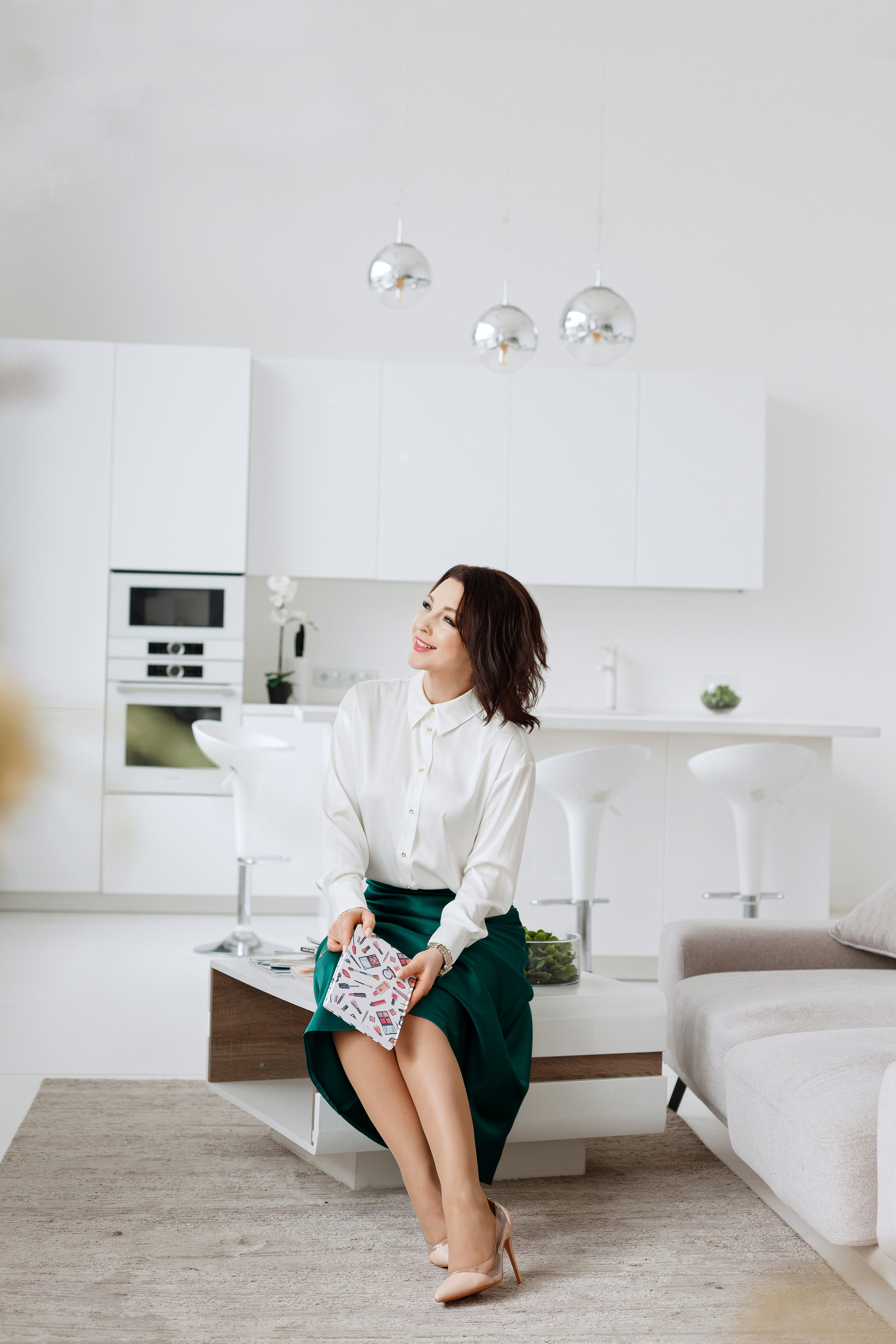 Имиджевая фотосессия для мастера перманентного макияжа. Фотограф Александра Сыщенко