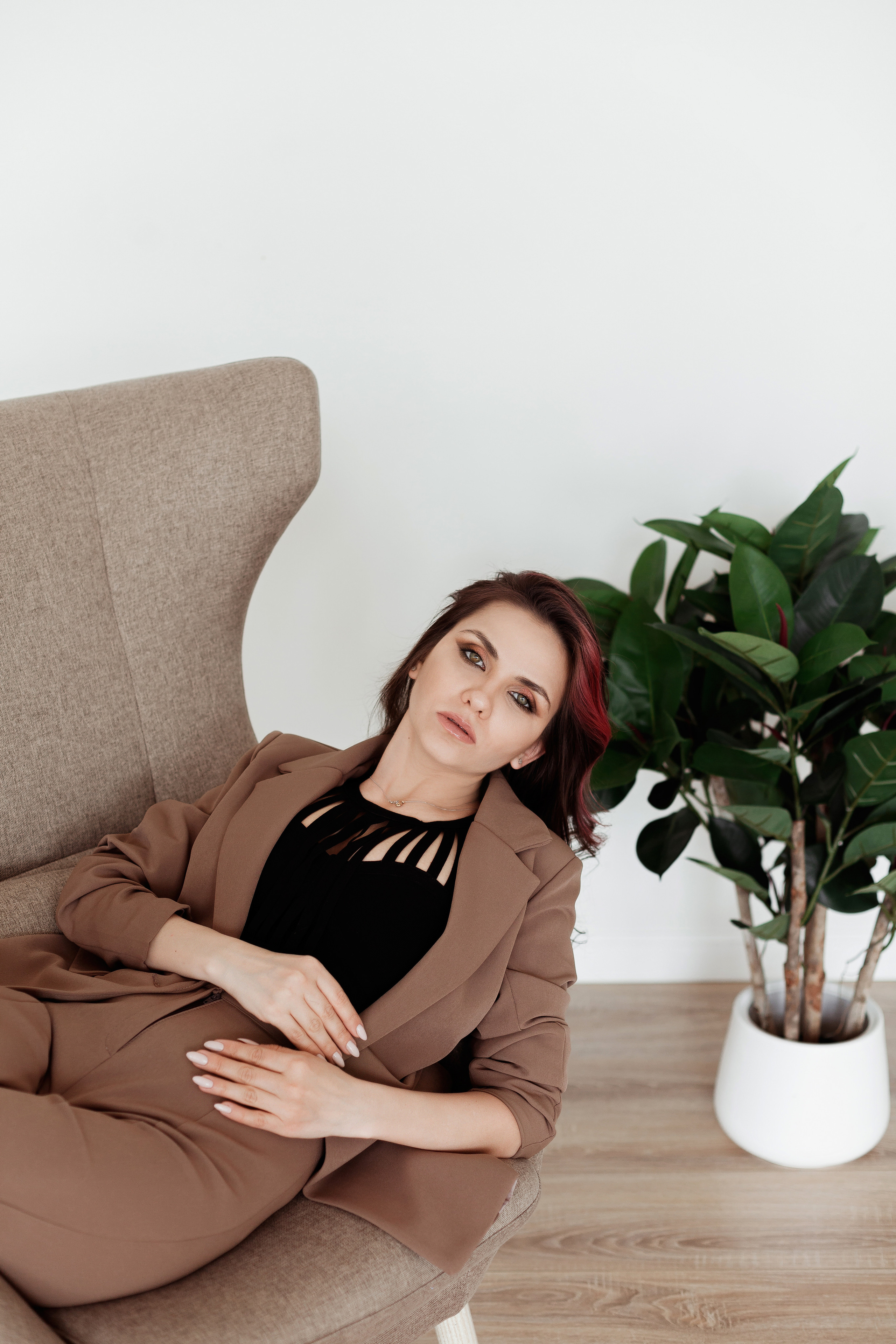 Имиджевая фотосессия стилиста. Фотограф Александра Сыщенко