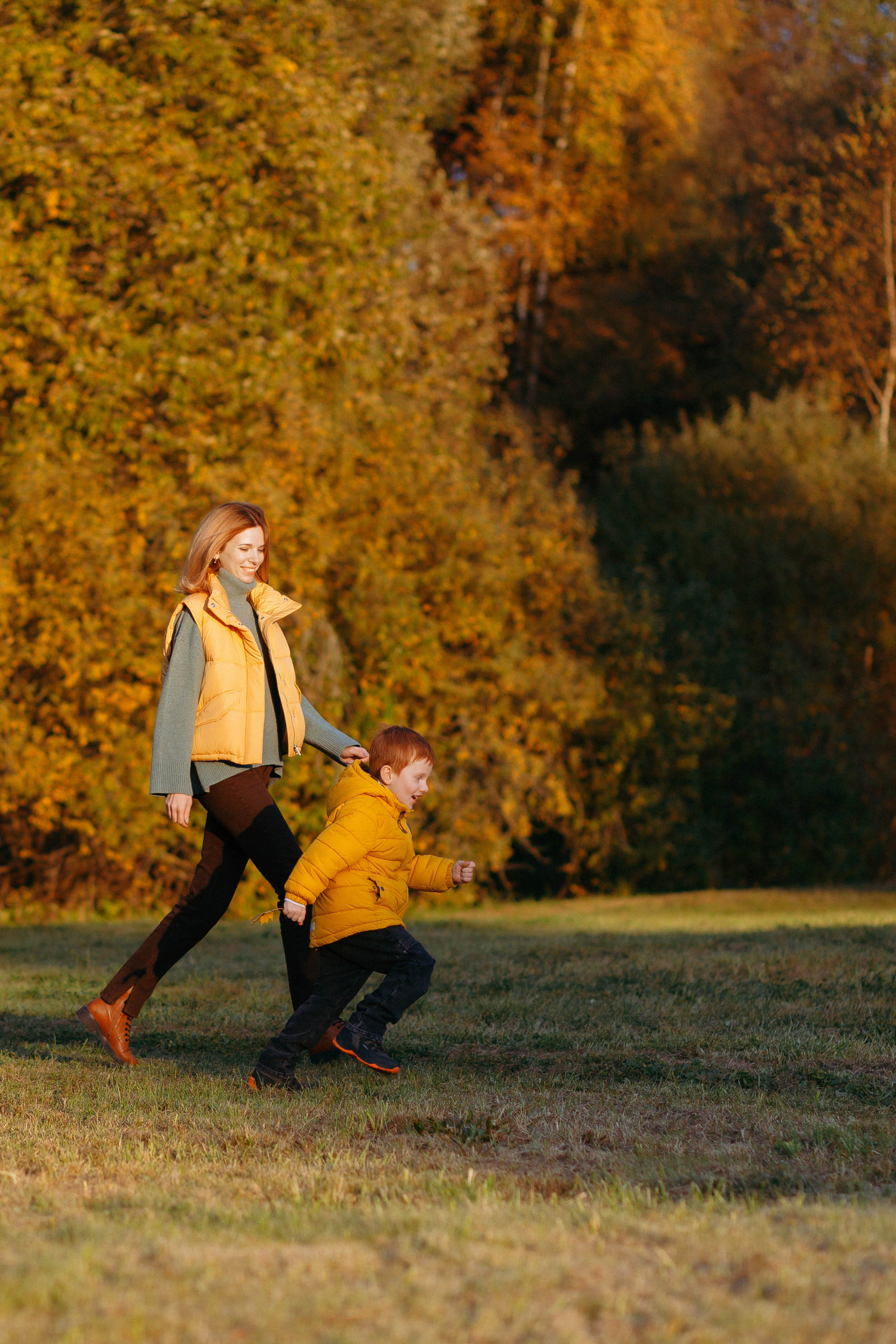 Осенняя фотосессия в усадьбе Валуево. Фотограф Александра Сыщенко
