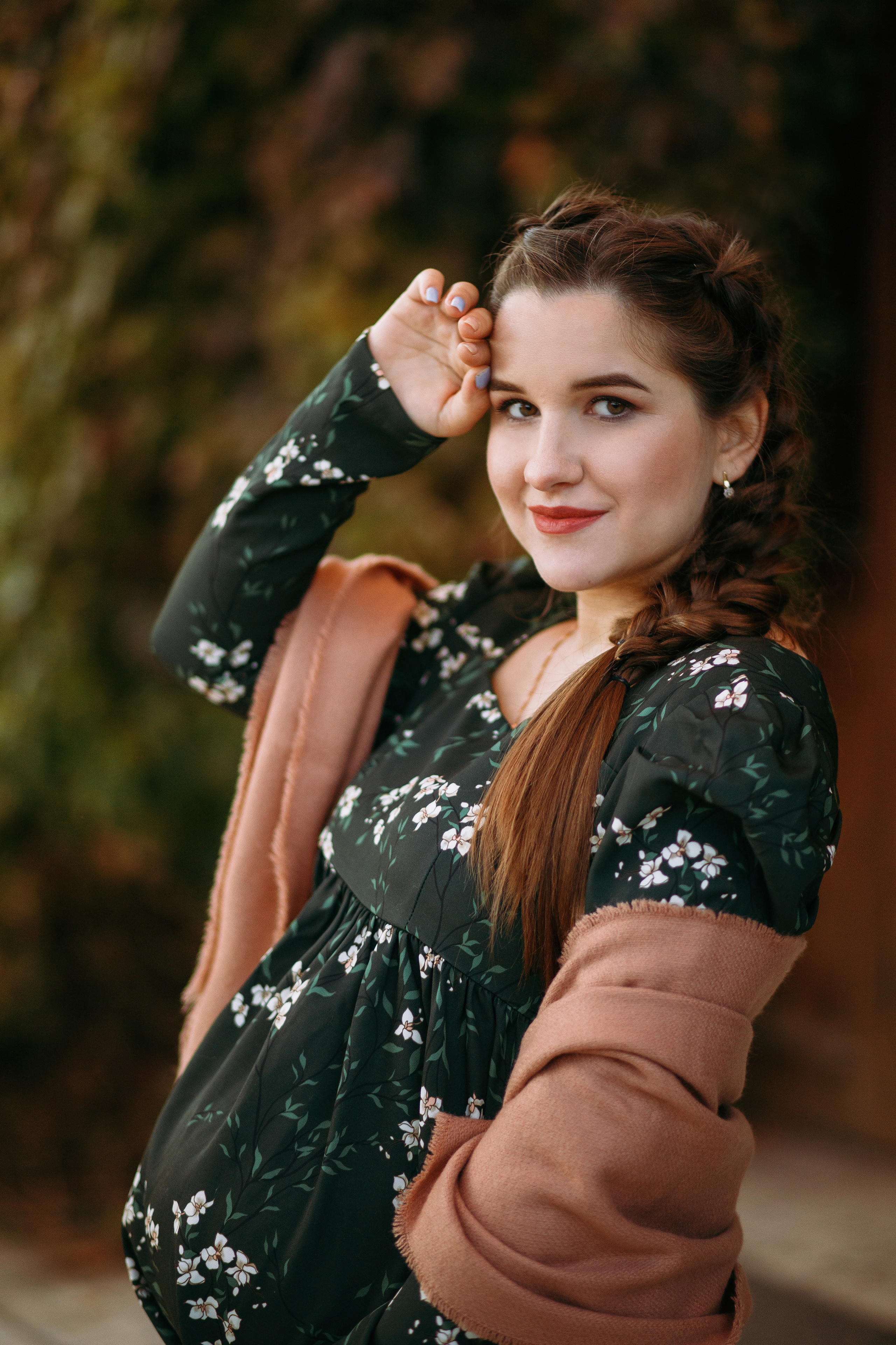 Осенняя семейная фотосессия в ботаническом саду имени Н. В. Цицина. Фотограф Александра Сыщенко