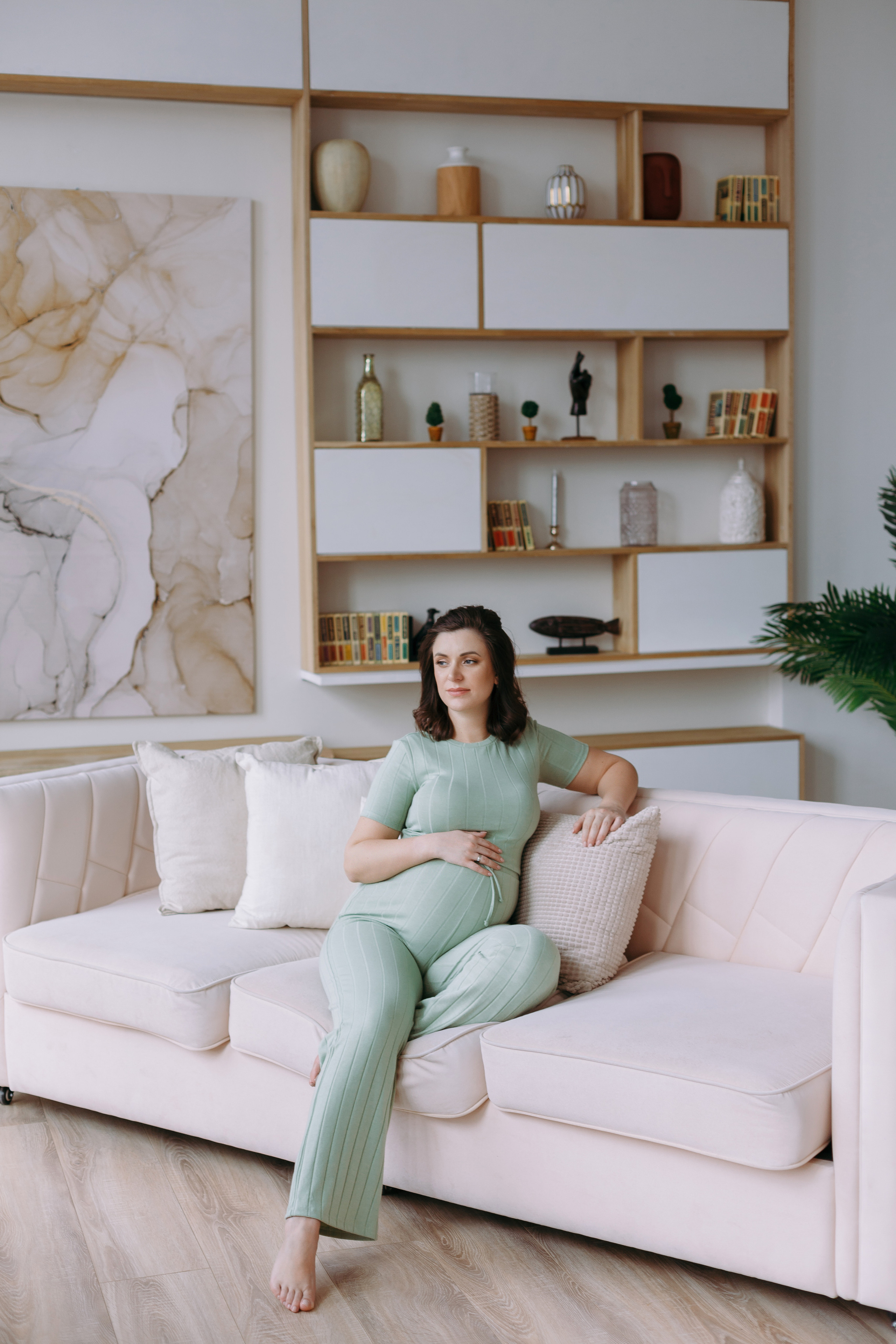 Фотосессия беременности в фотостудии Кросс. Фотограф Александра Сыщенко