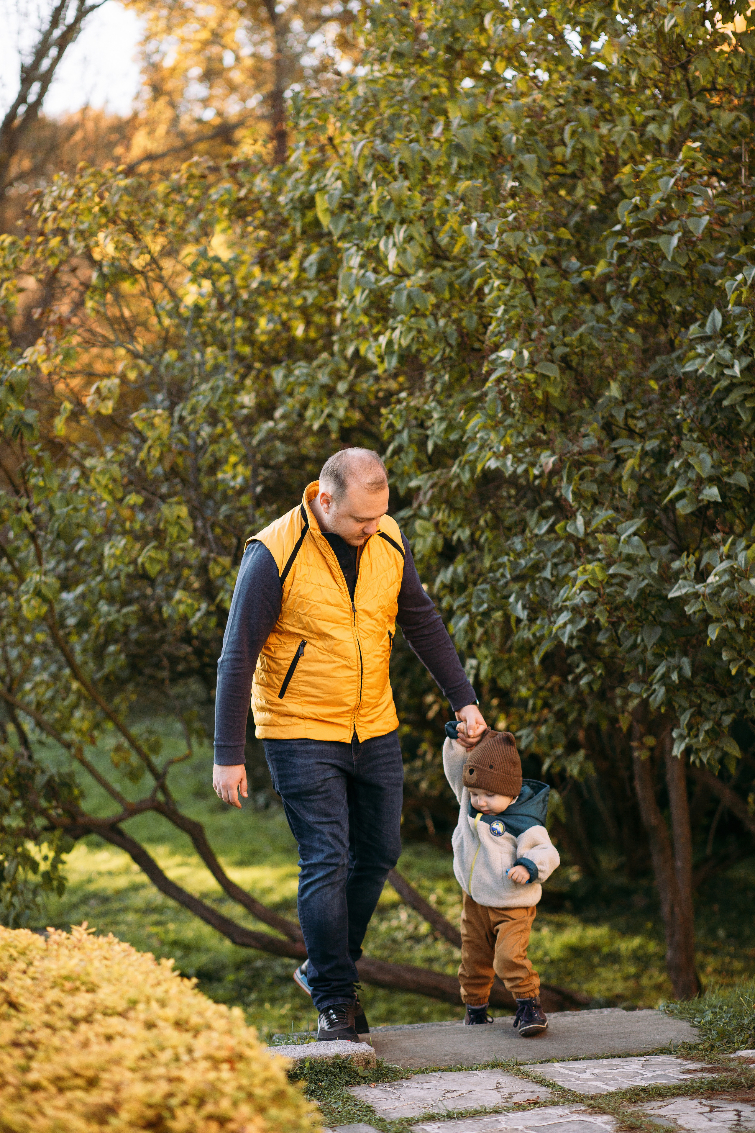 Осенняя семейная фотосессия в ботаническом саду имени Н. В. Цицина. Фотограф Александра Сыщенко
