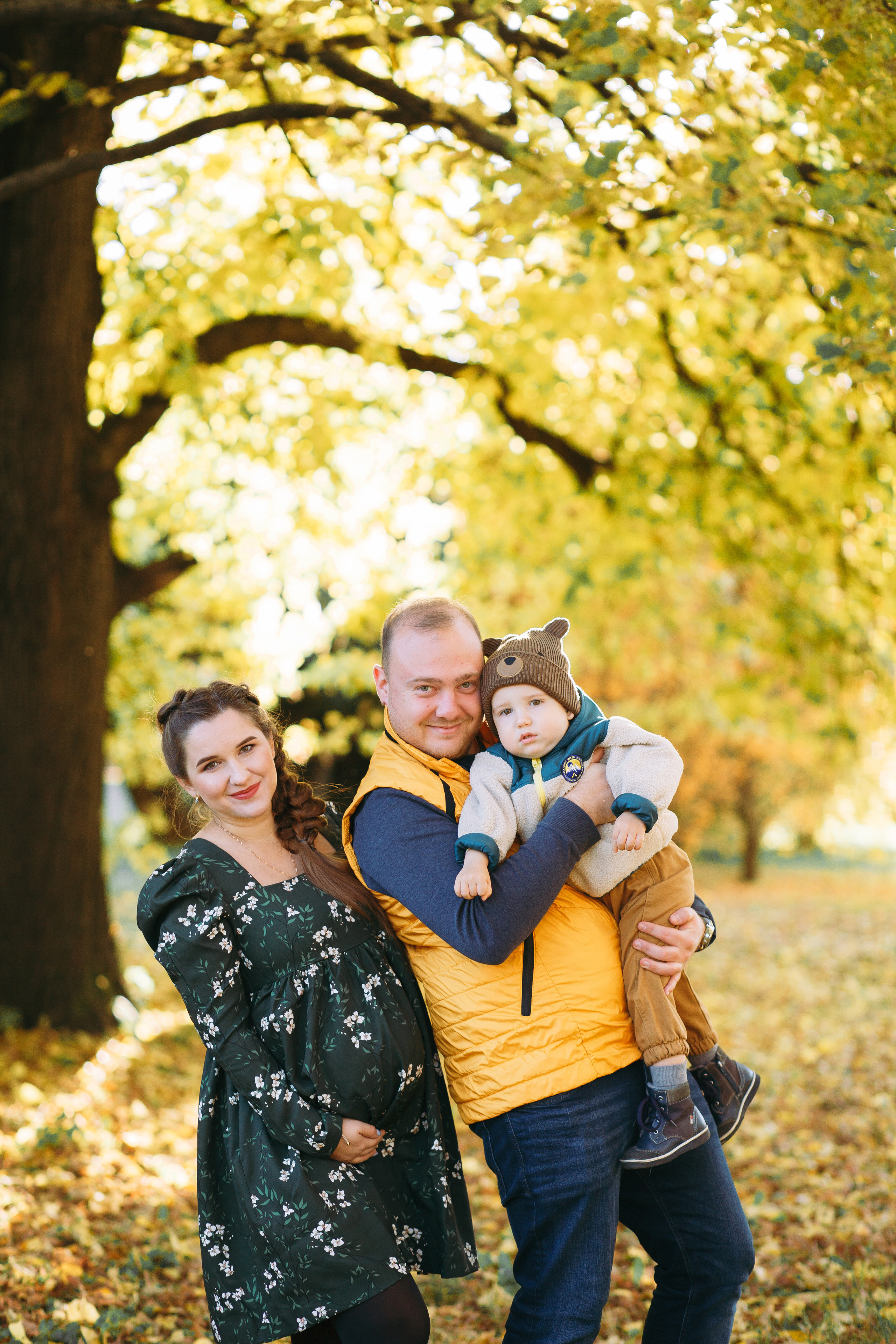 Осенняя семейная фотосессия в ботаническом саду имени Н. В. Цицина. Фотограф Александра Сыщенко