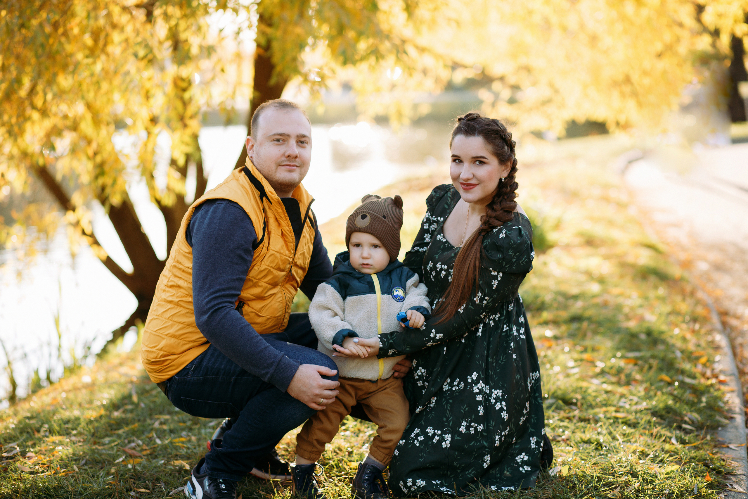 Осенняя семейная фотосессия в ботаническом саду имени Н. В. Цицина. Фотограф Александра Сыщенко
