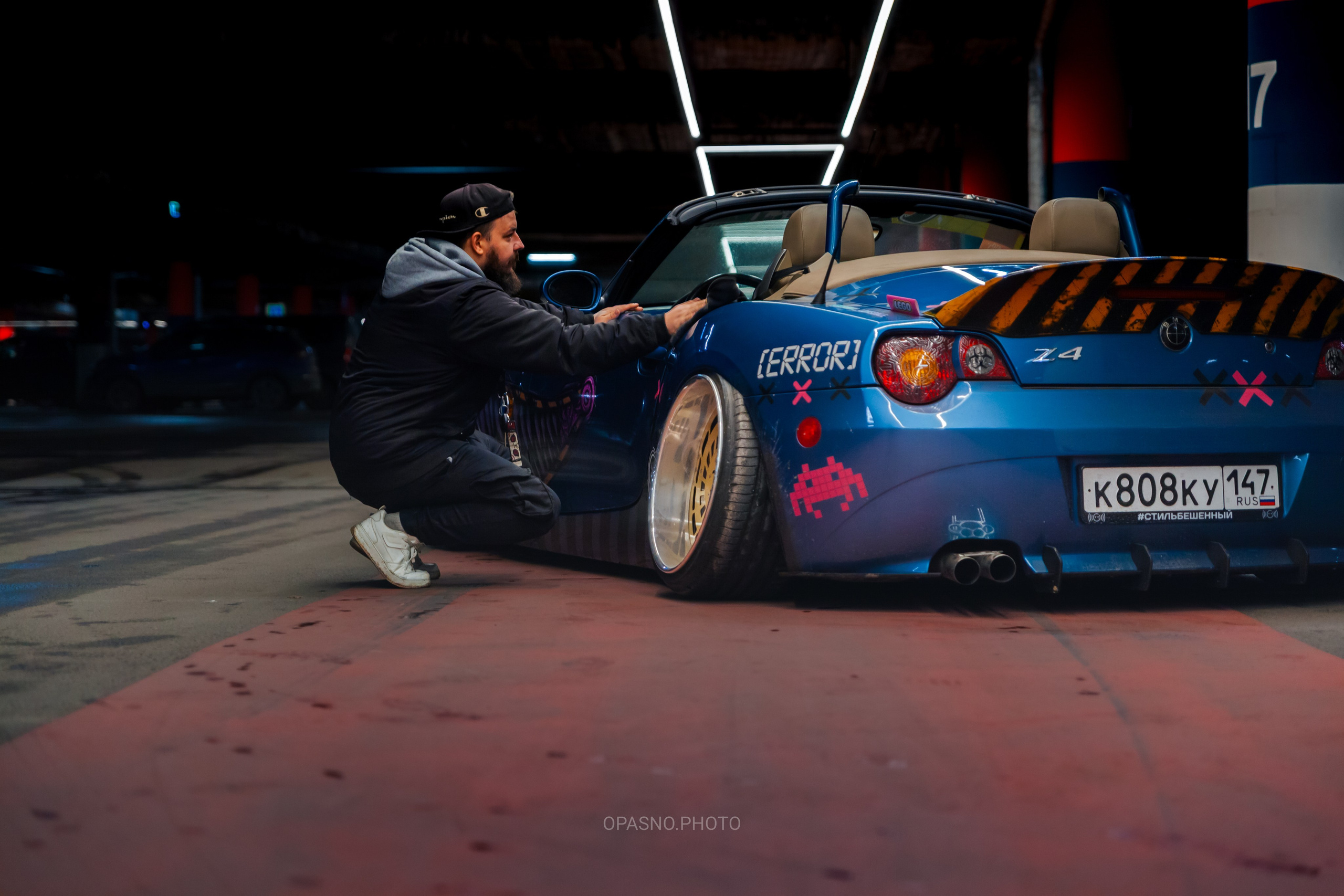 LONSDALE BMW Z4 художественная съемка. Opasnophoto.com