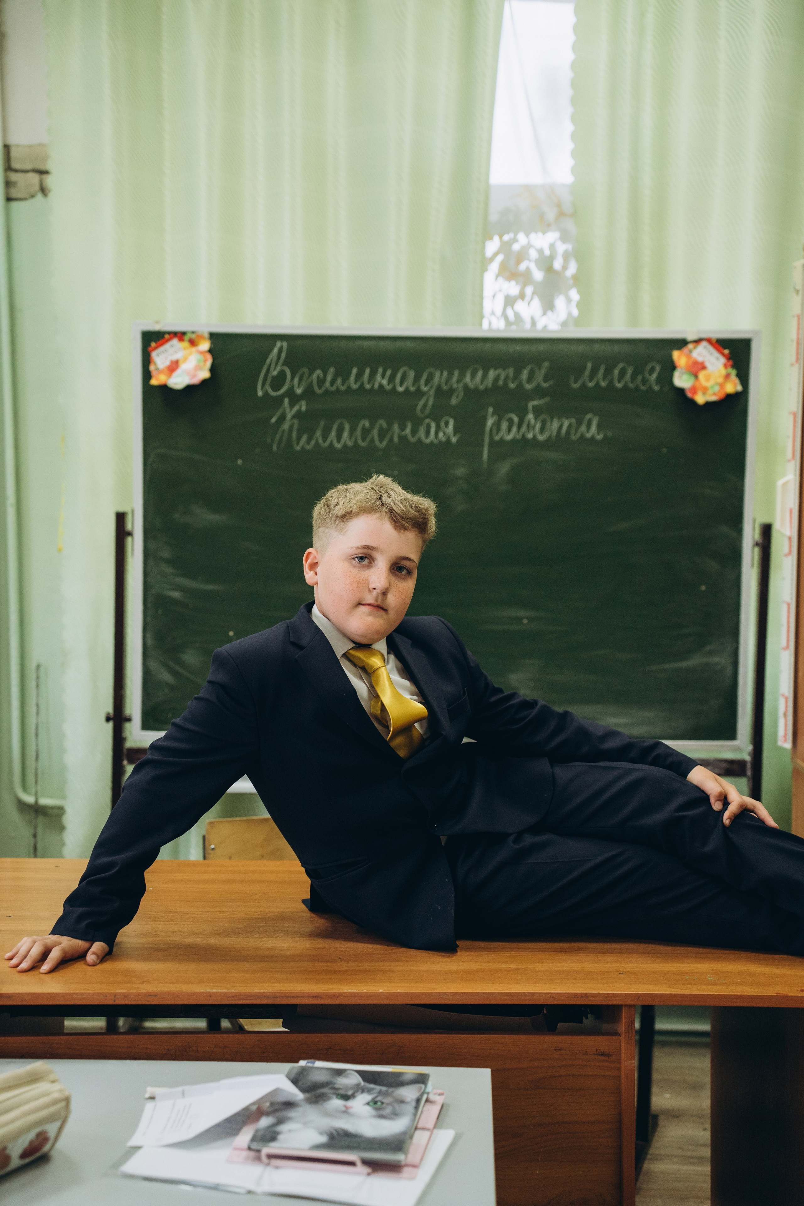 Школа, 4 класс. Семейный фотограф • Домашние съемки в Нижнем Новгороде