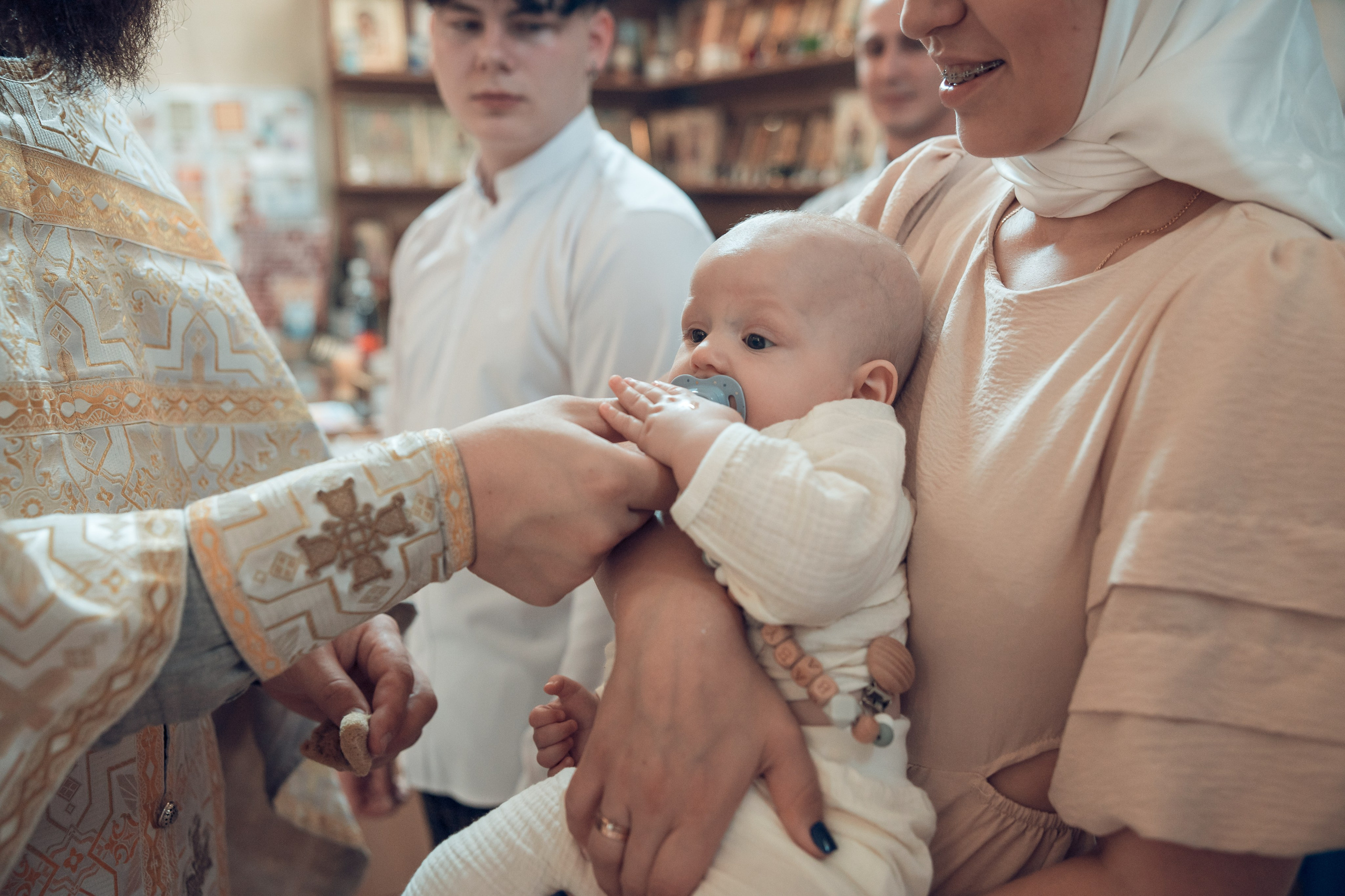 Таинство Крещения Василия. Храм в честь иконы «Всецарица». Семейный фотограф в Рязани и Рязанской области