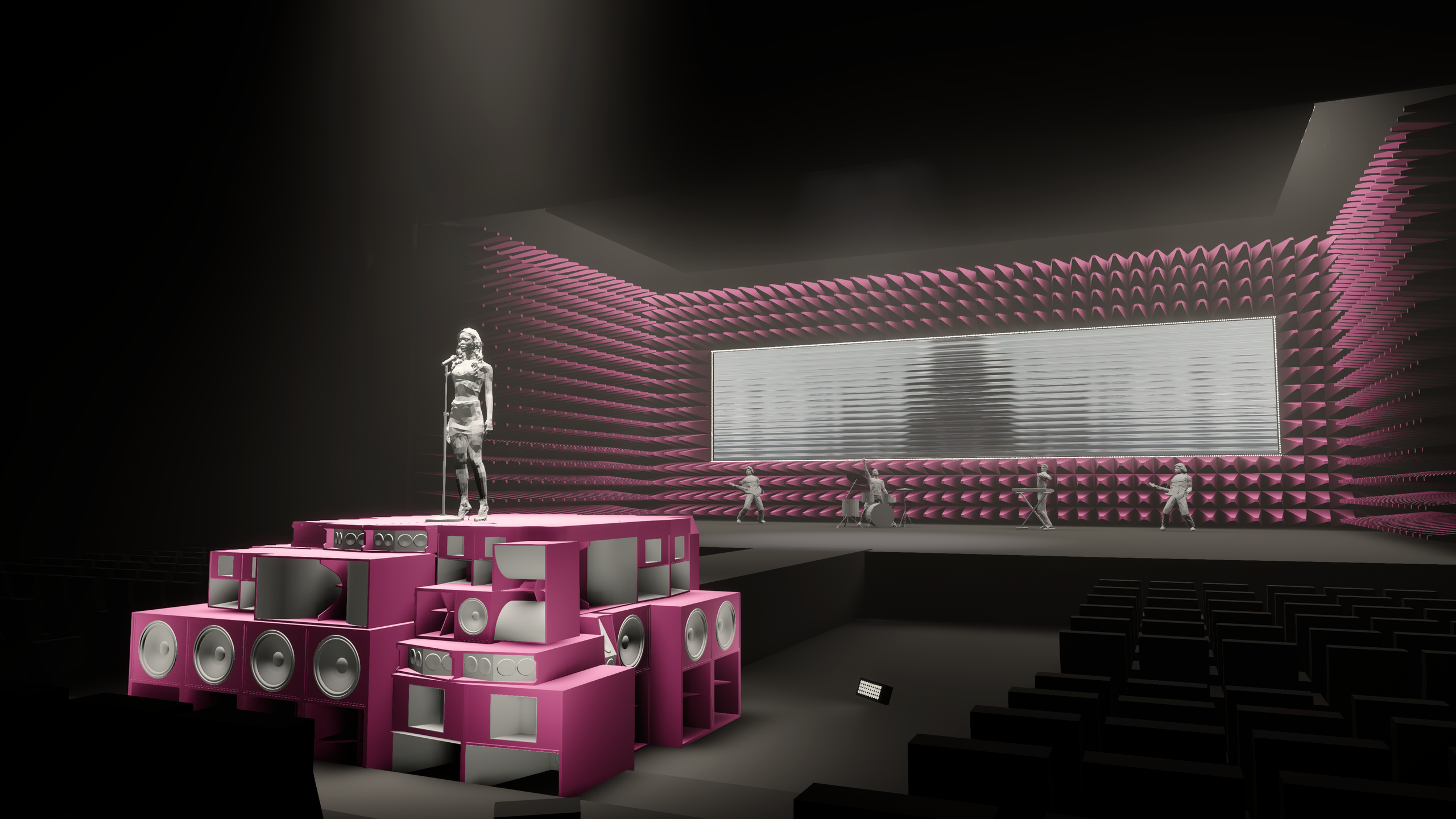 SOUNDPROOF STAGE. OOPS