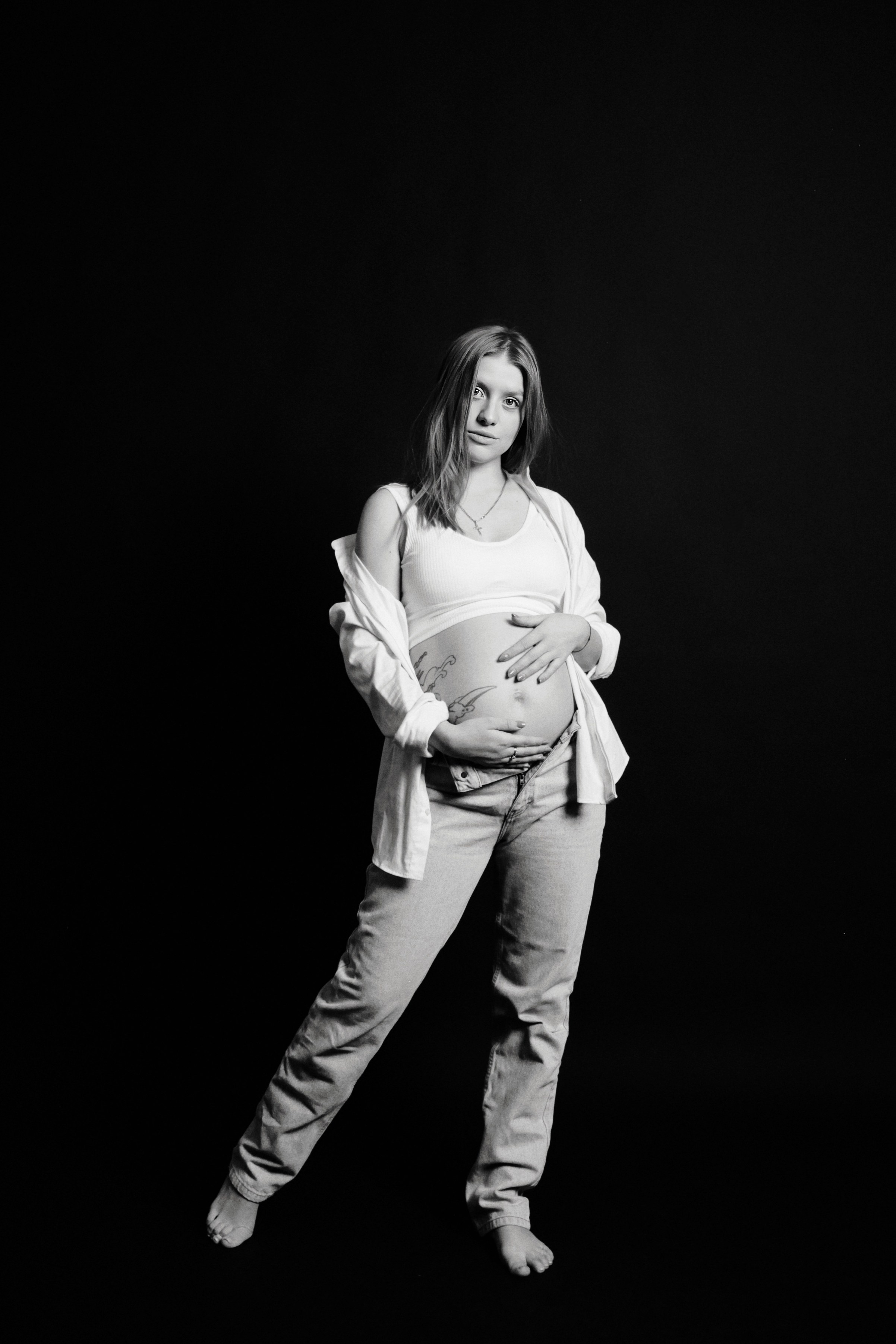 ЧБ. Автопортретная33