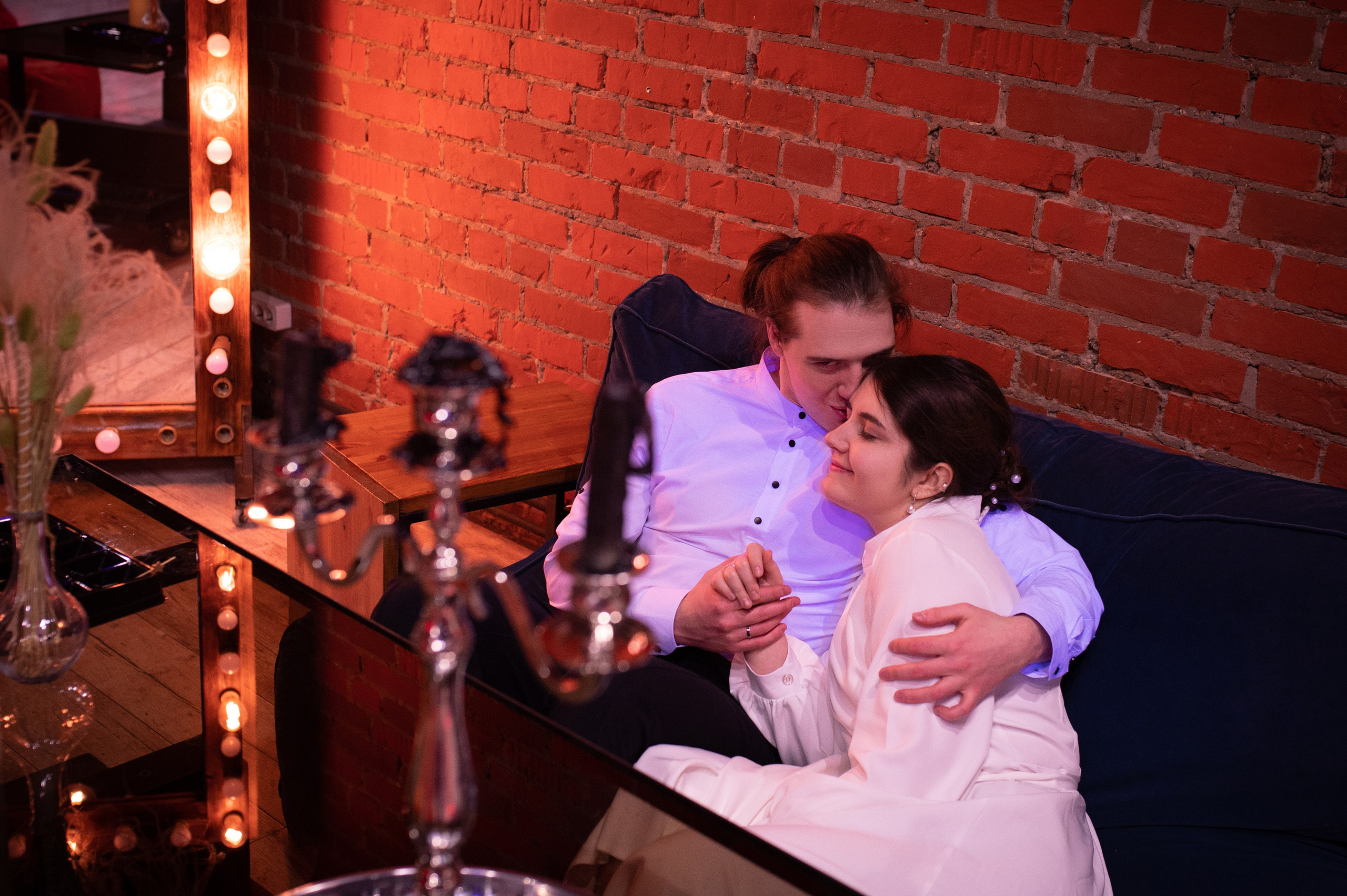 Свадебное love story в лофте. Семейный фотограф в Москве Ольга Барсукова