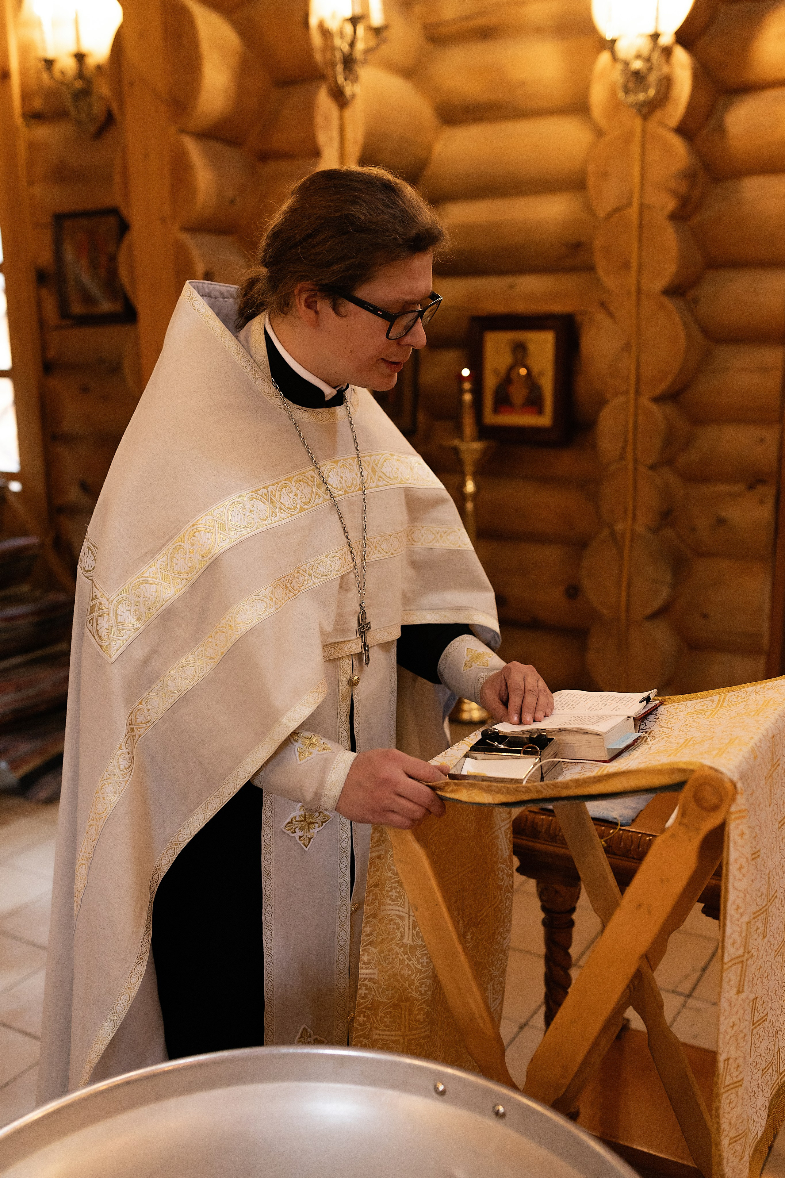 Таинство Крещения Ксении. Фотограф в Железнодорожном и Балашихе