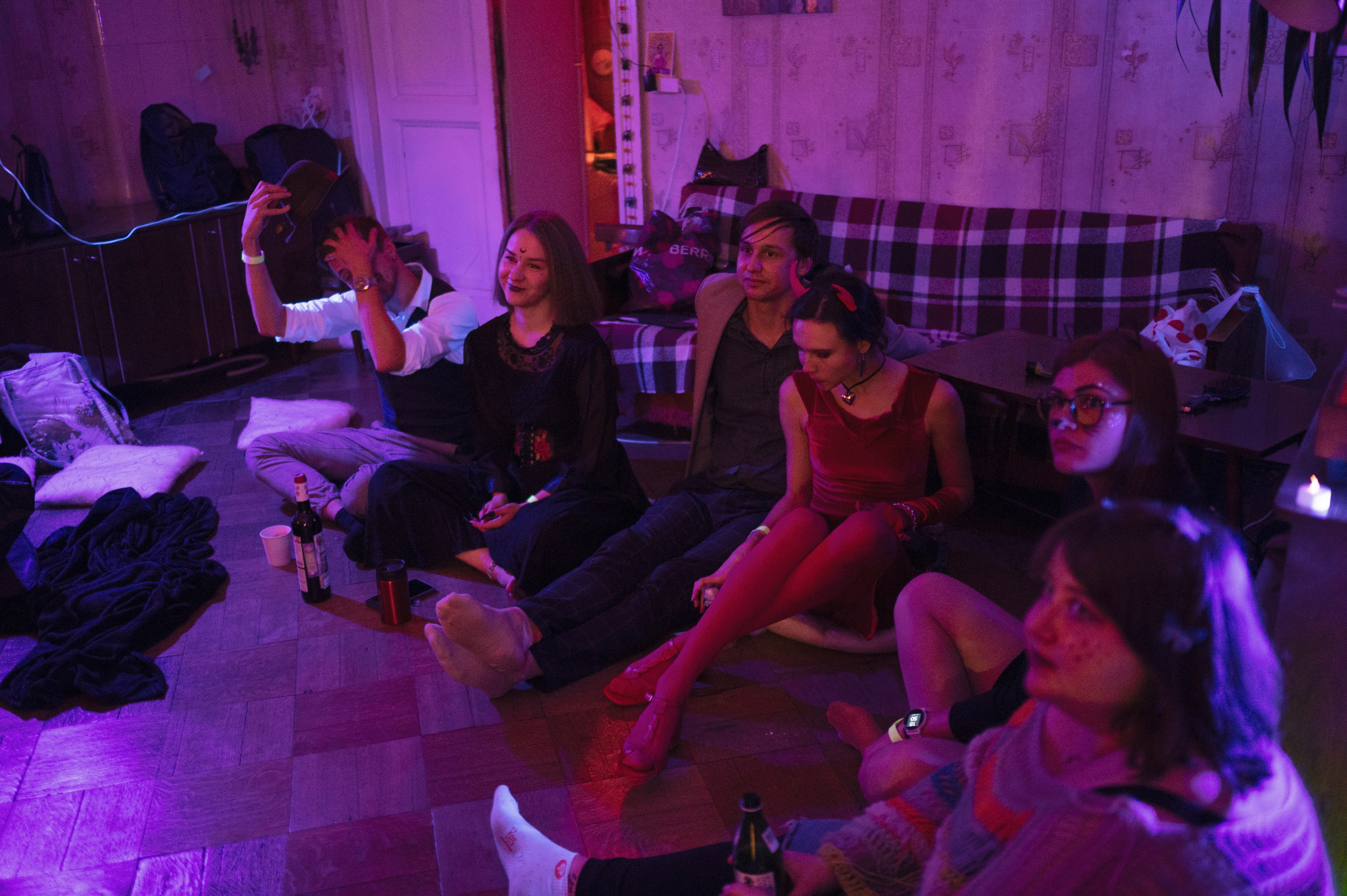 Хеллоуин у Мищенко. Портретный и репортажный фотограф в Санкт-Петербурге