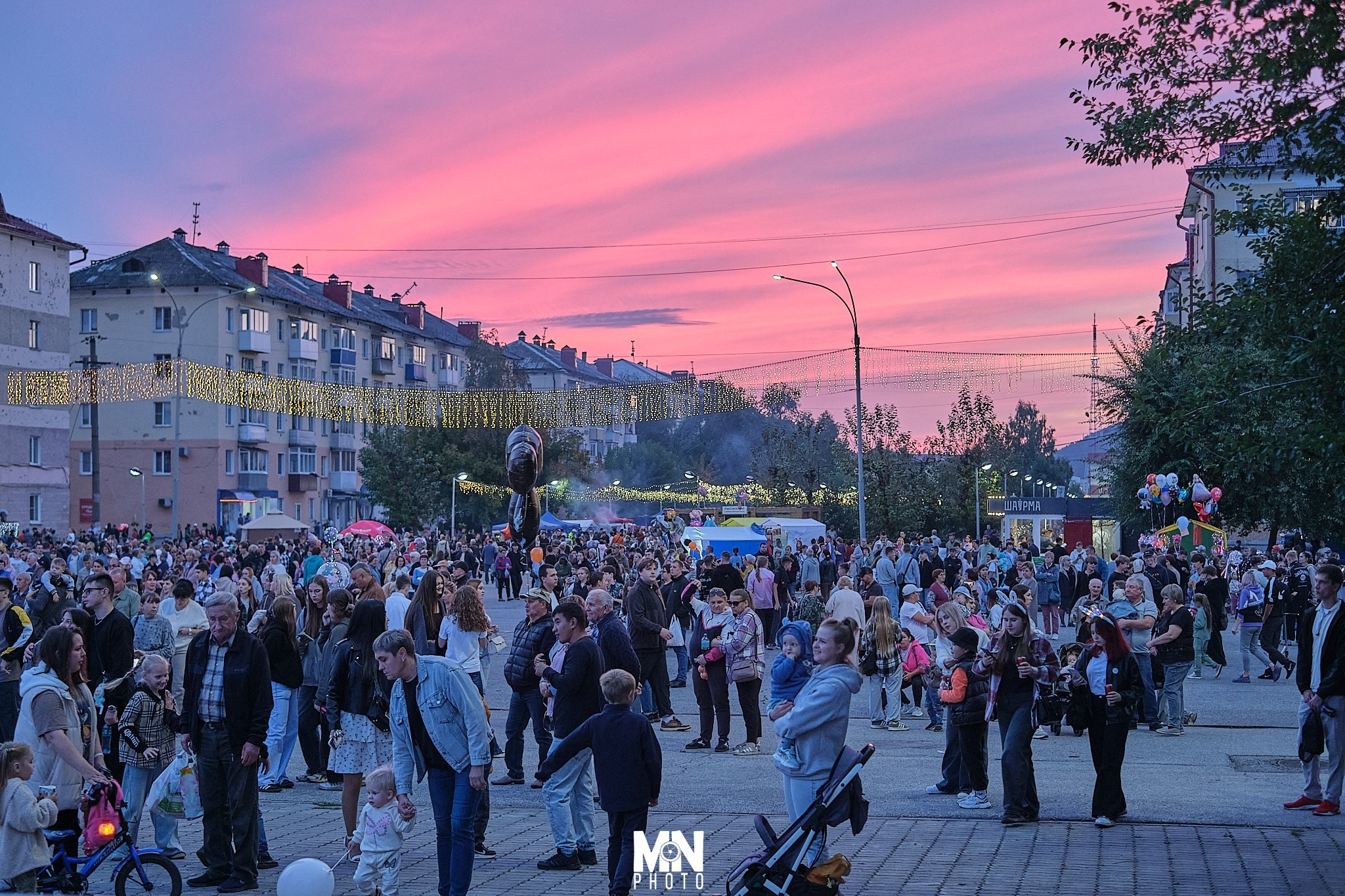 День Шахтера в Междуреченске — фотограф в Междуреченске Никита Максимов