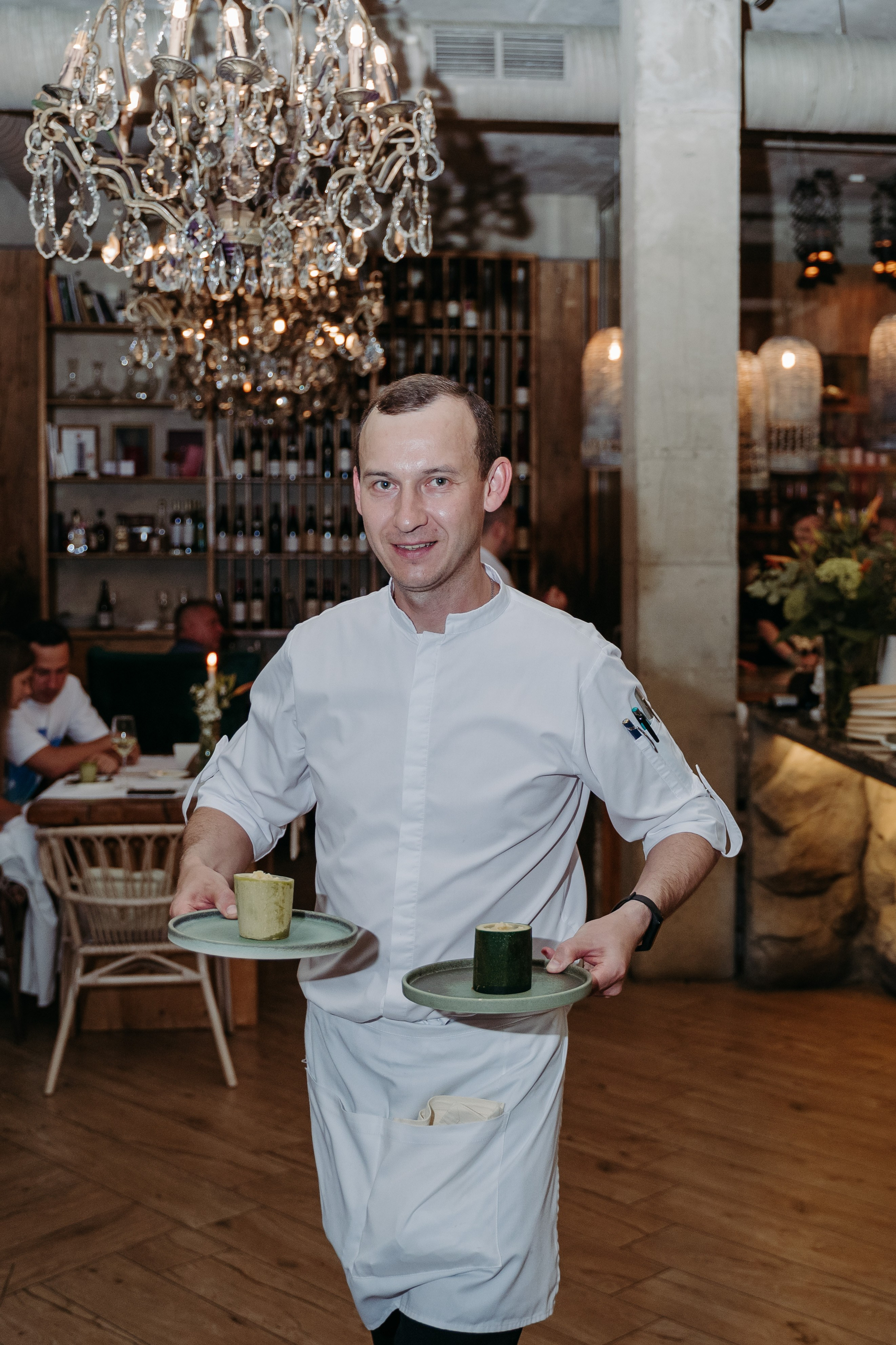 Открытый ужин с Mishlen Шеф Поварами. Репортажный и свадебный фотограф в Москве Рая Небогатова