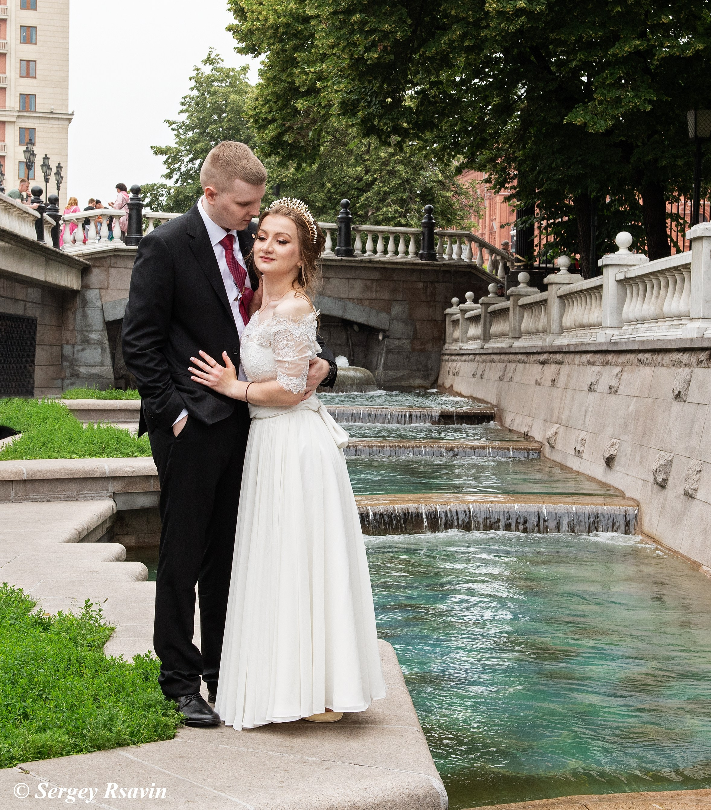 В Грибоедовском ЗАГСе. Фотограф в Москве Сергей Рсавин