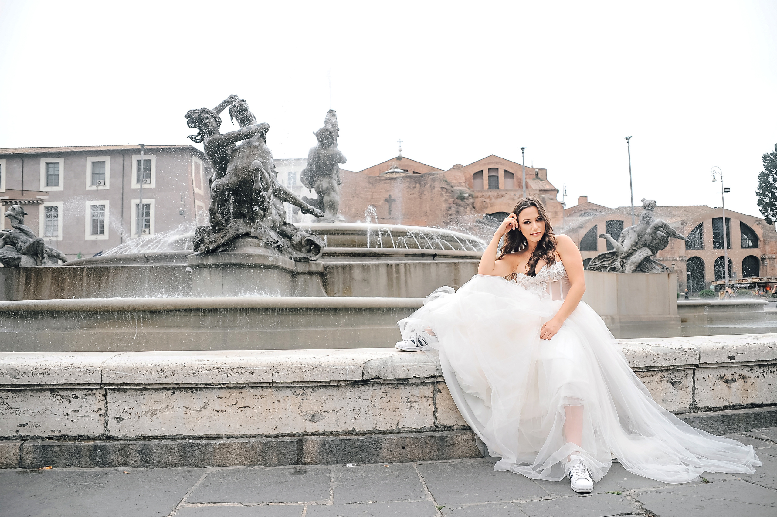 Утро невесты. Полина. Tremezzo, Italy