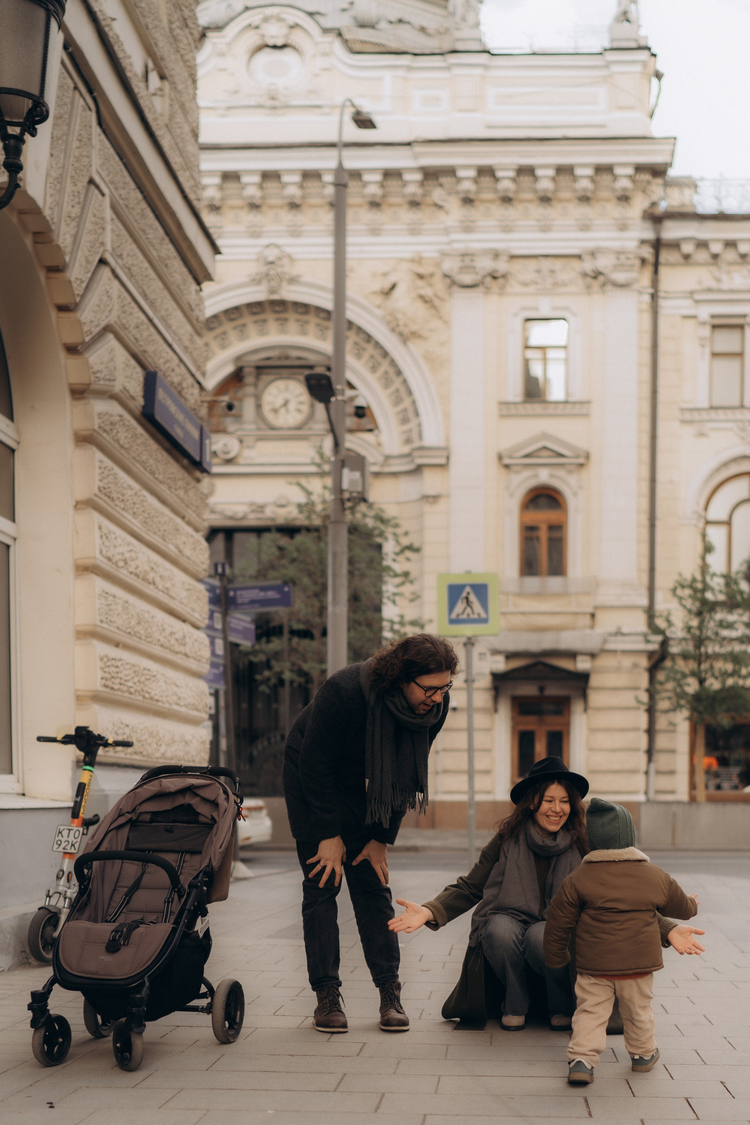 Прогулка по городу. Семейный фотограф в Москве Елена Гильманова