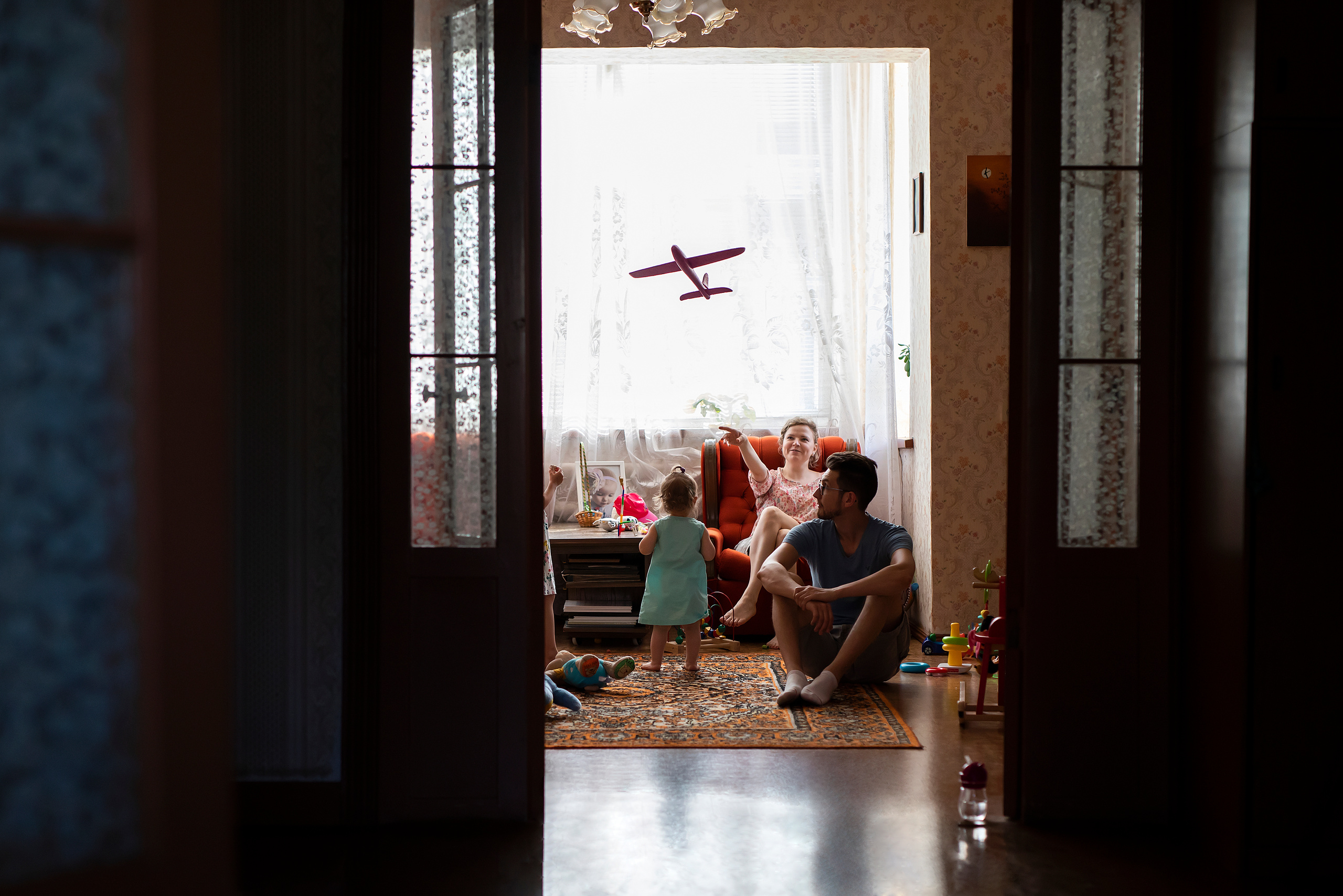 Семья. Фотограф в Москве Надуева Татьяна. Женский портрет, детский портрет, с