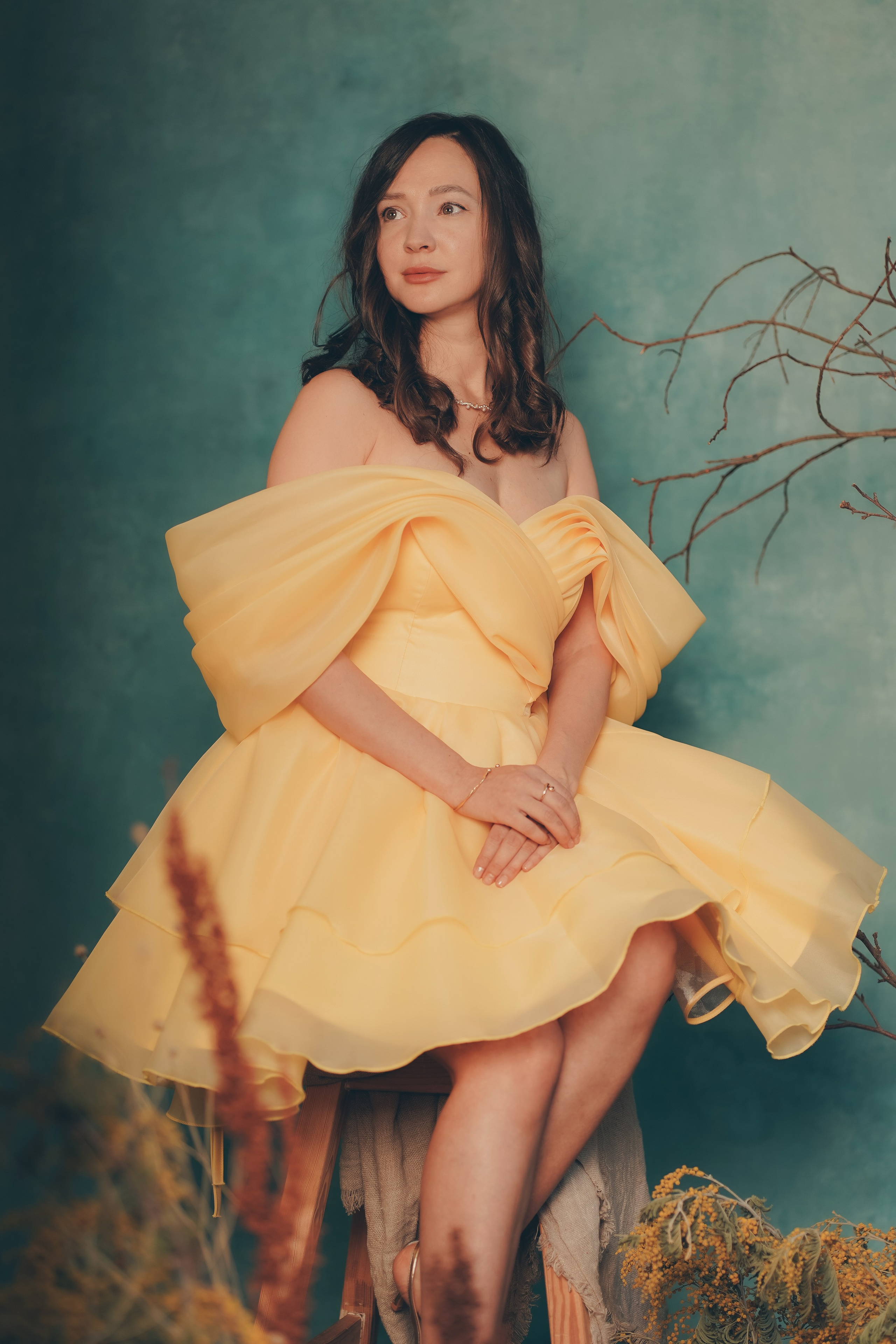 Виктория. Мимозы. Свадебный фотограф Копков Геннадий