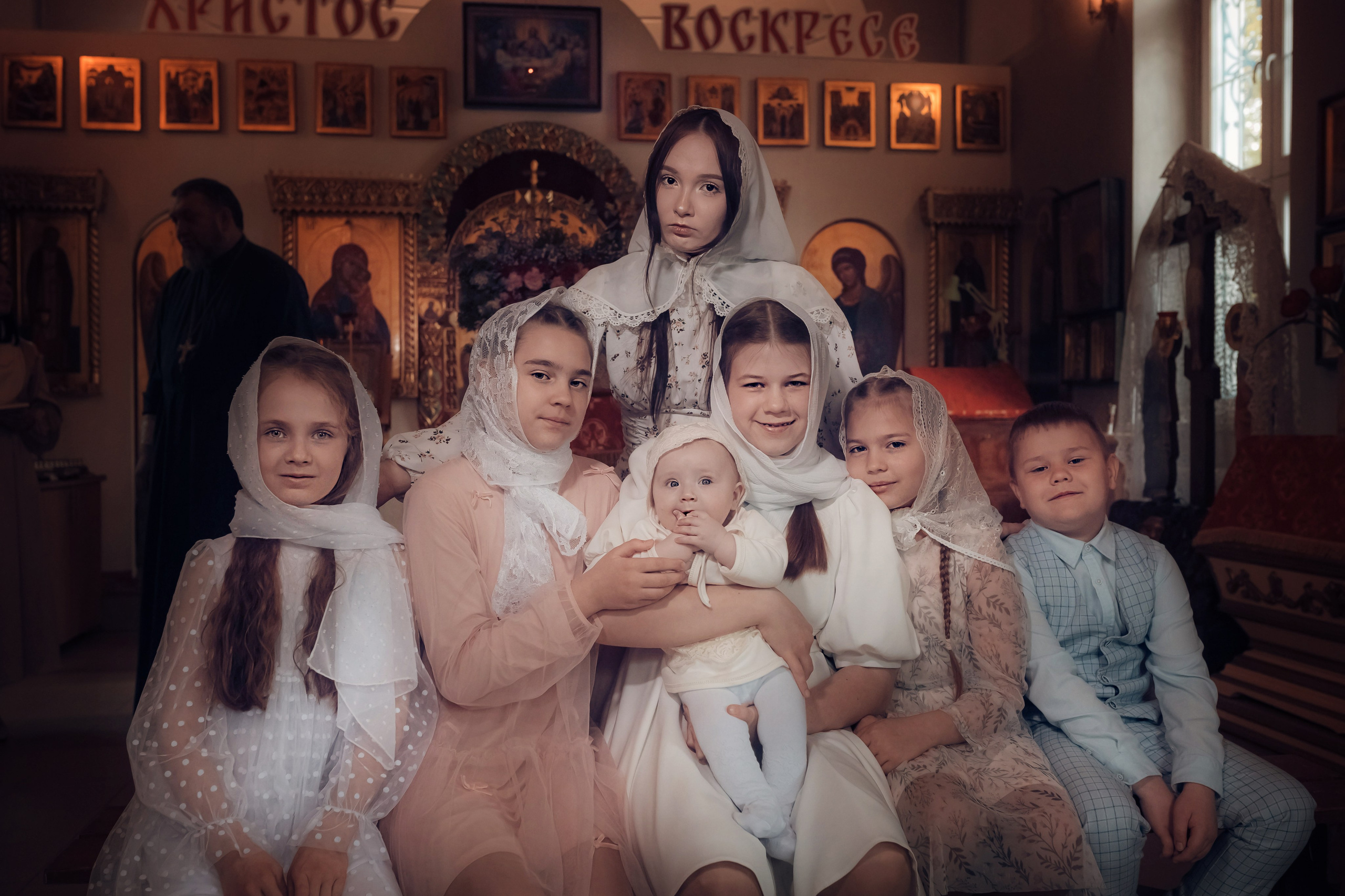 Таинство Крещения Василисы. Съемка Таинств Крещения Венчания, детские и семейные съемки в Пензе