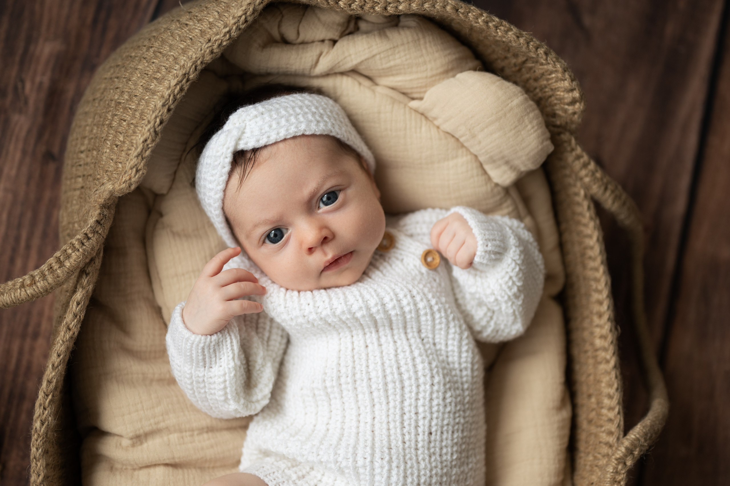 Натуральный ньюборн. Фотограф новорождённых Ольга Ушакова Москва