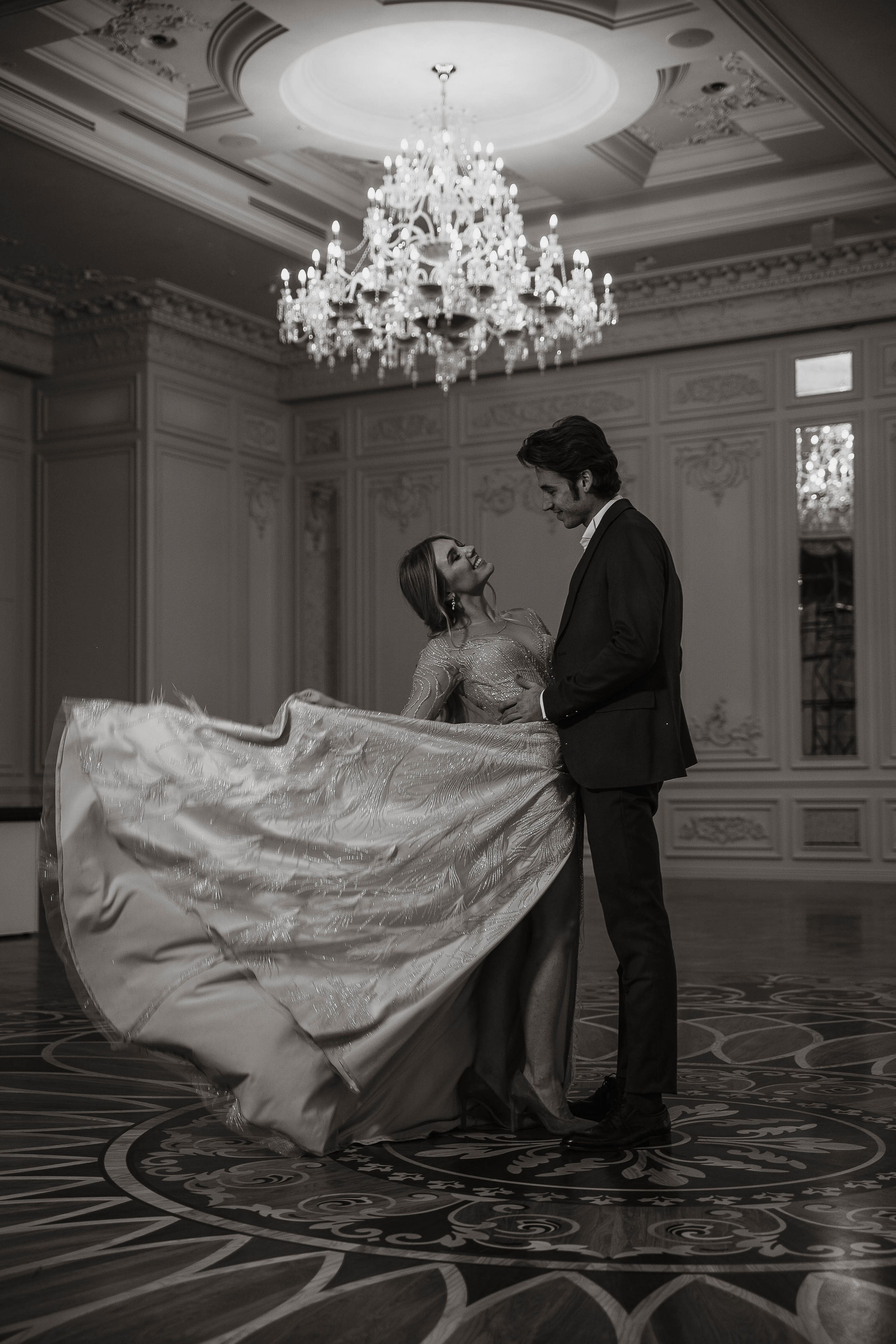 Свадебная фотосессия в отеле Marriott Imperial Plaza Москва