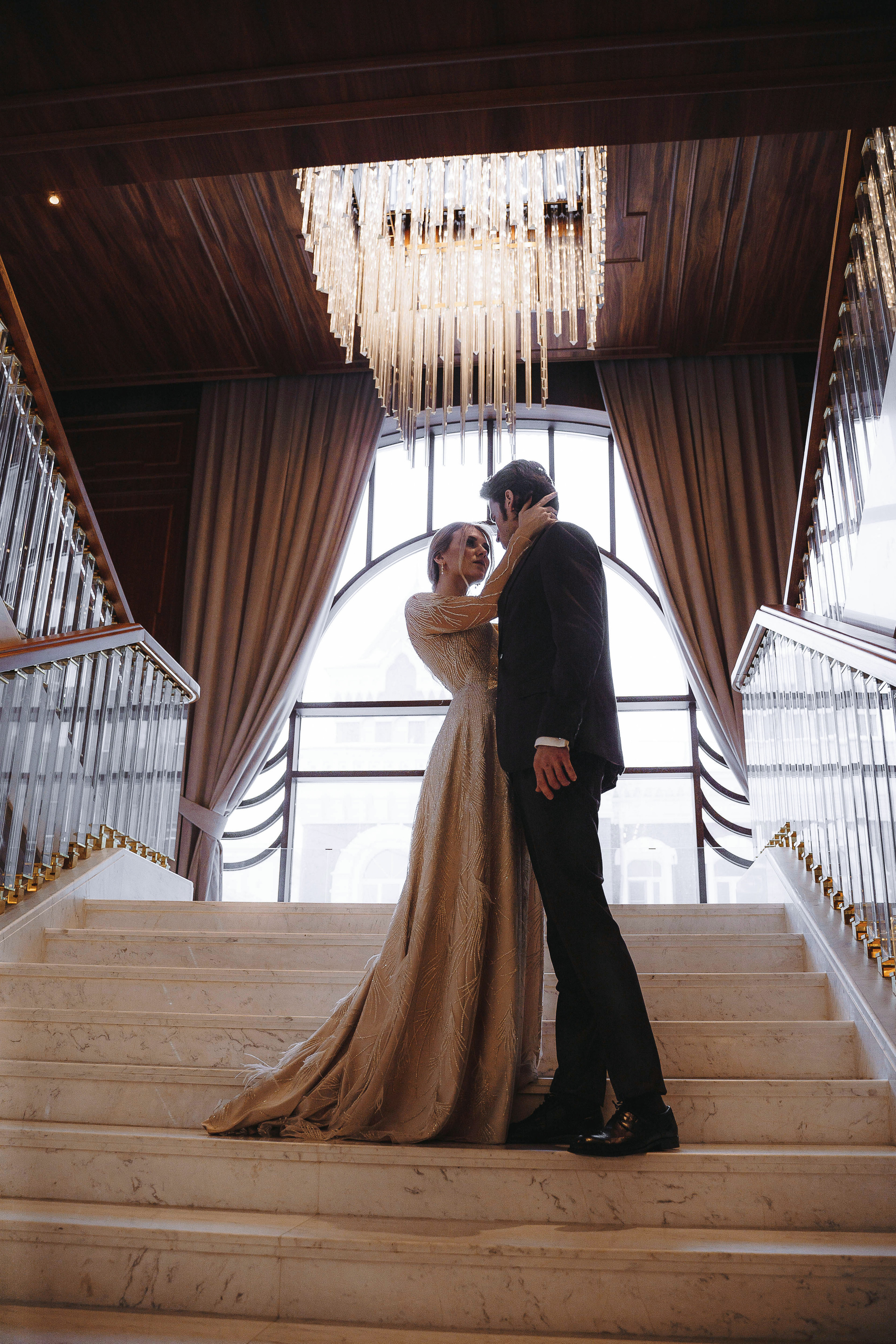 Свадебная фотосессия в отеле Marriott Imperial Plaza Москва