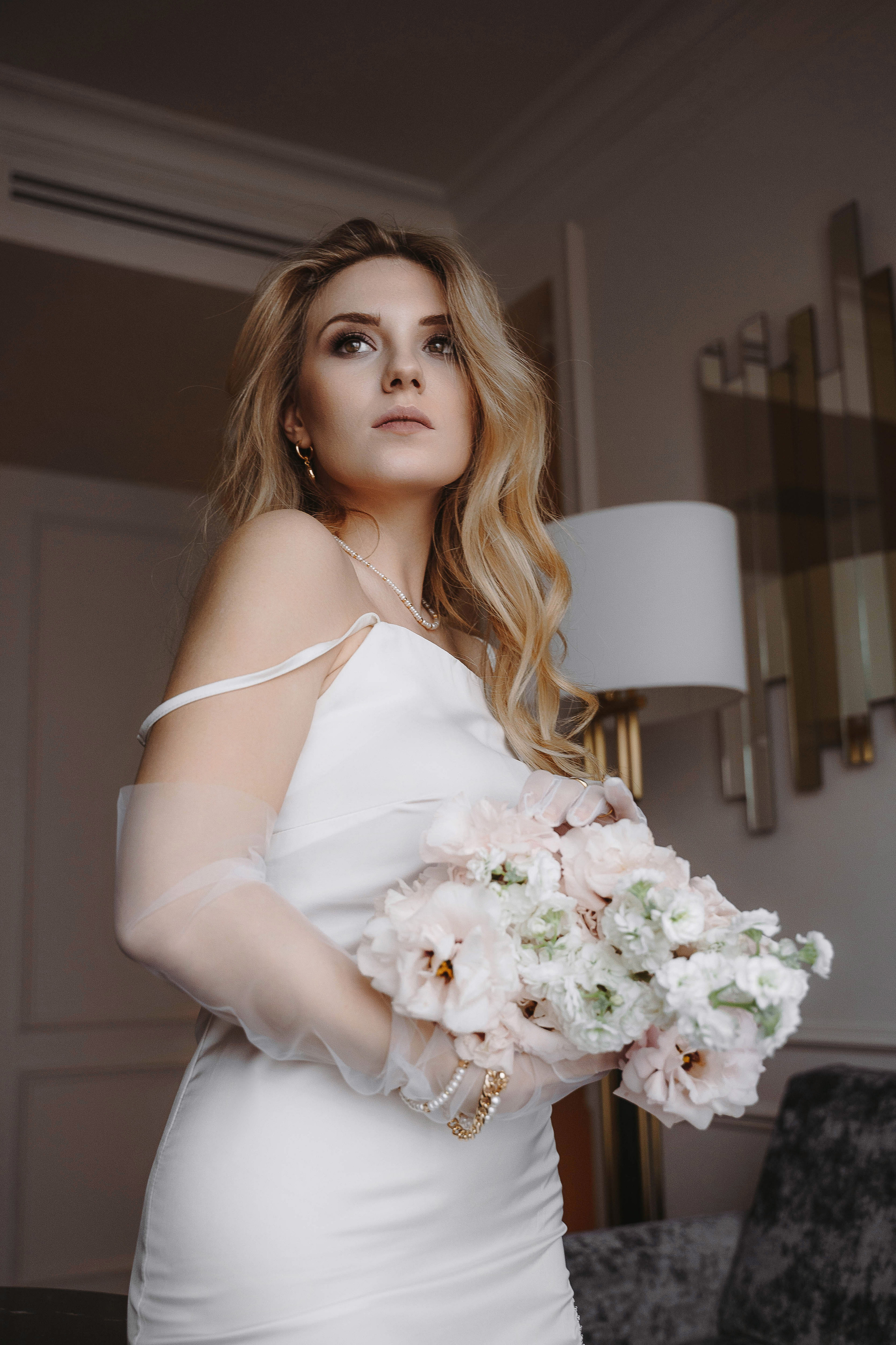 Свадебная фотосессия в отеле Marriott Imperial Plaza Москва