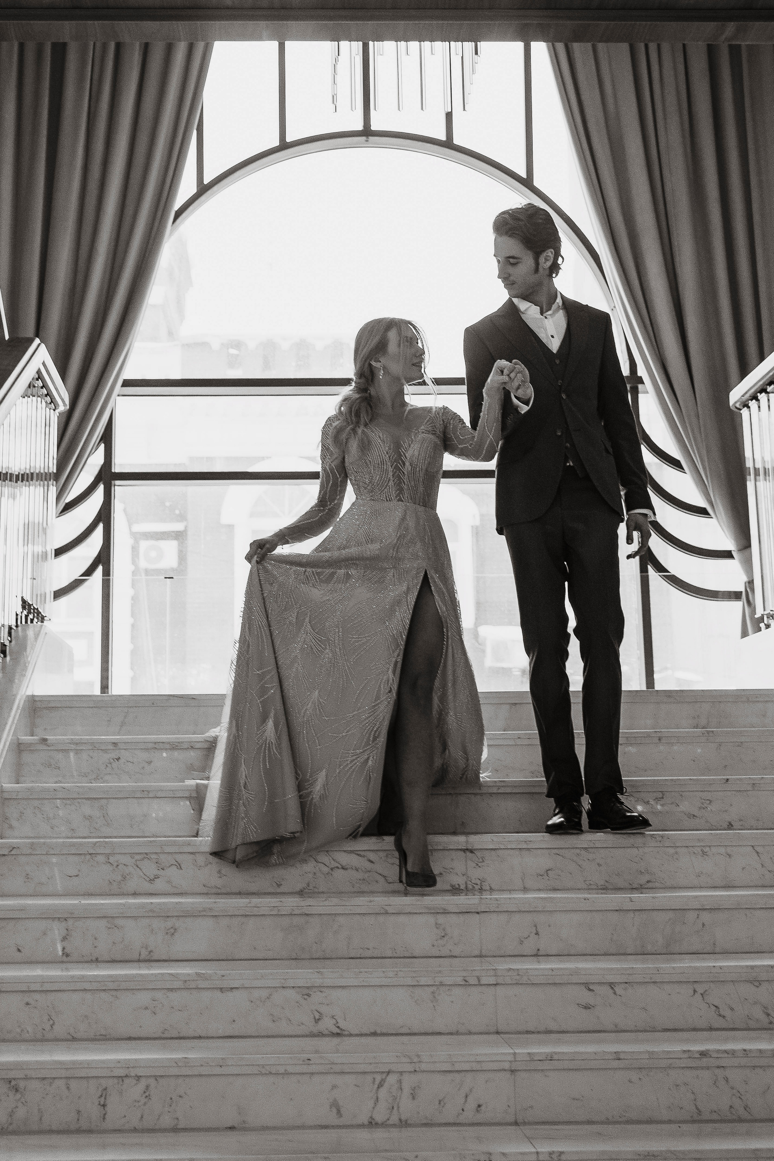 Свадебная фотосессия в отеле Marriott Imperial Plaza Москва