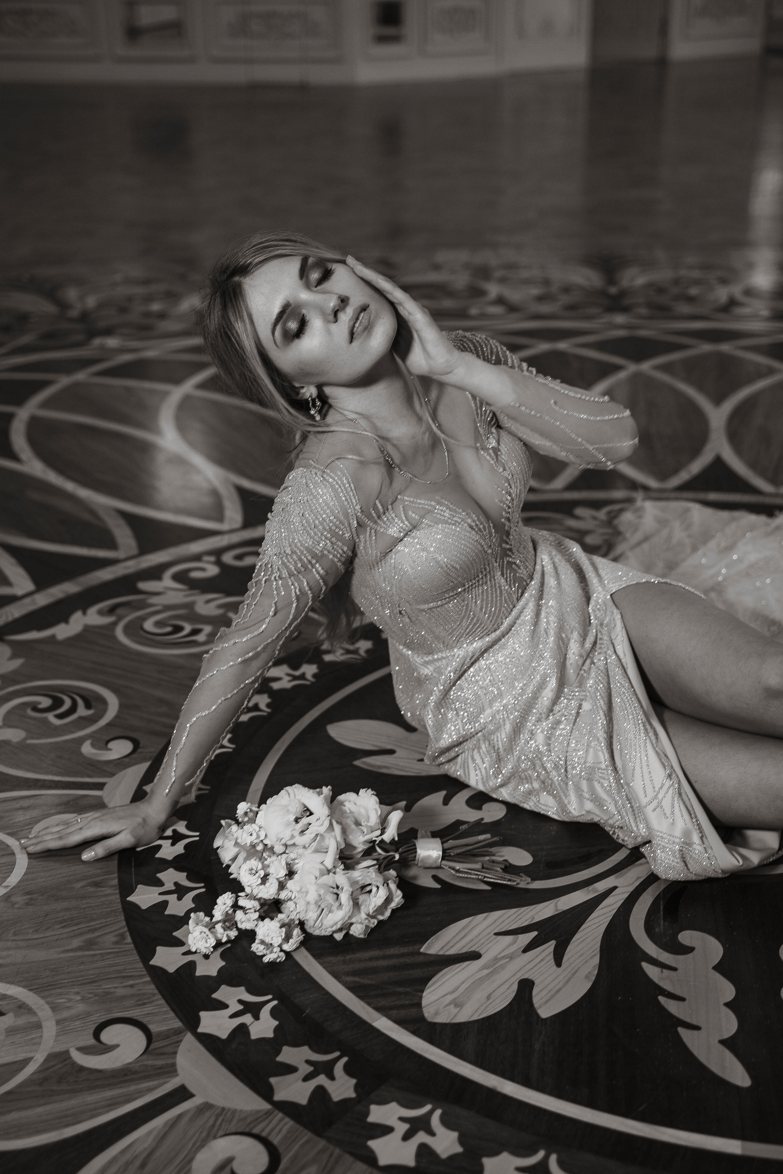 Свадебная фотосессия в отеле Marriott Imperial Plaza Москва