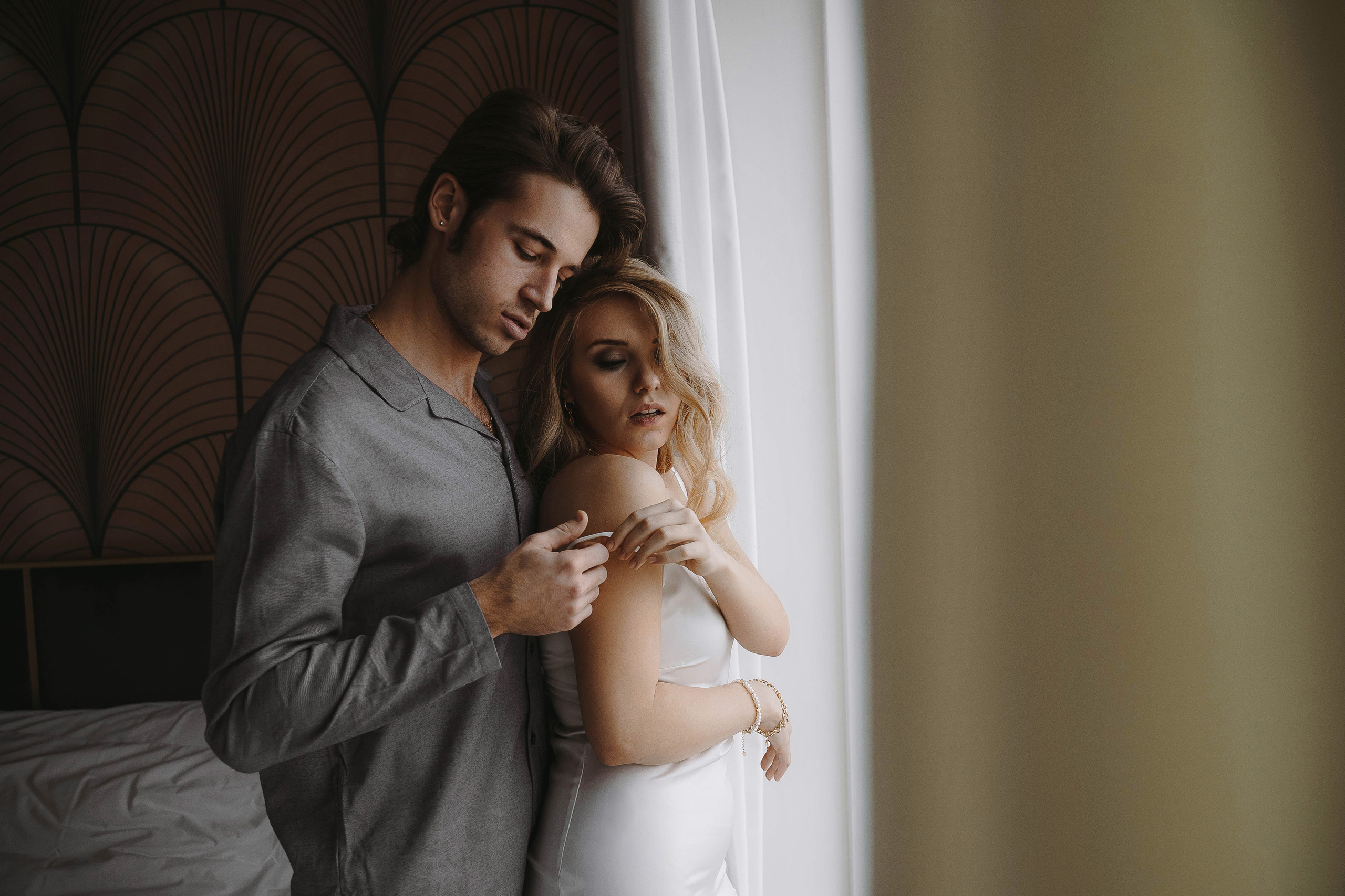 Свадебная фотосессия в отеле Marriott Imperial Plaza Москва