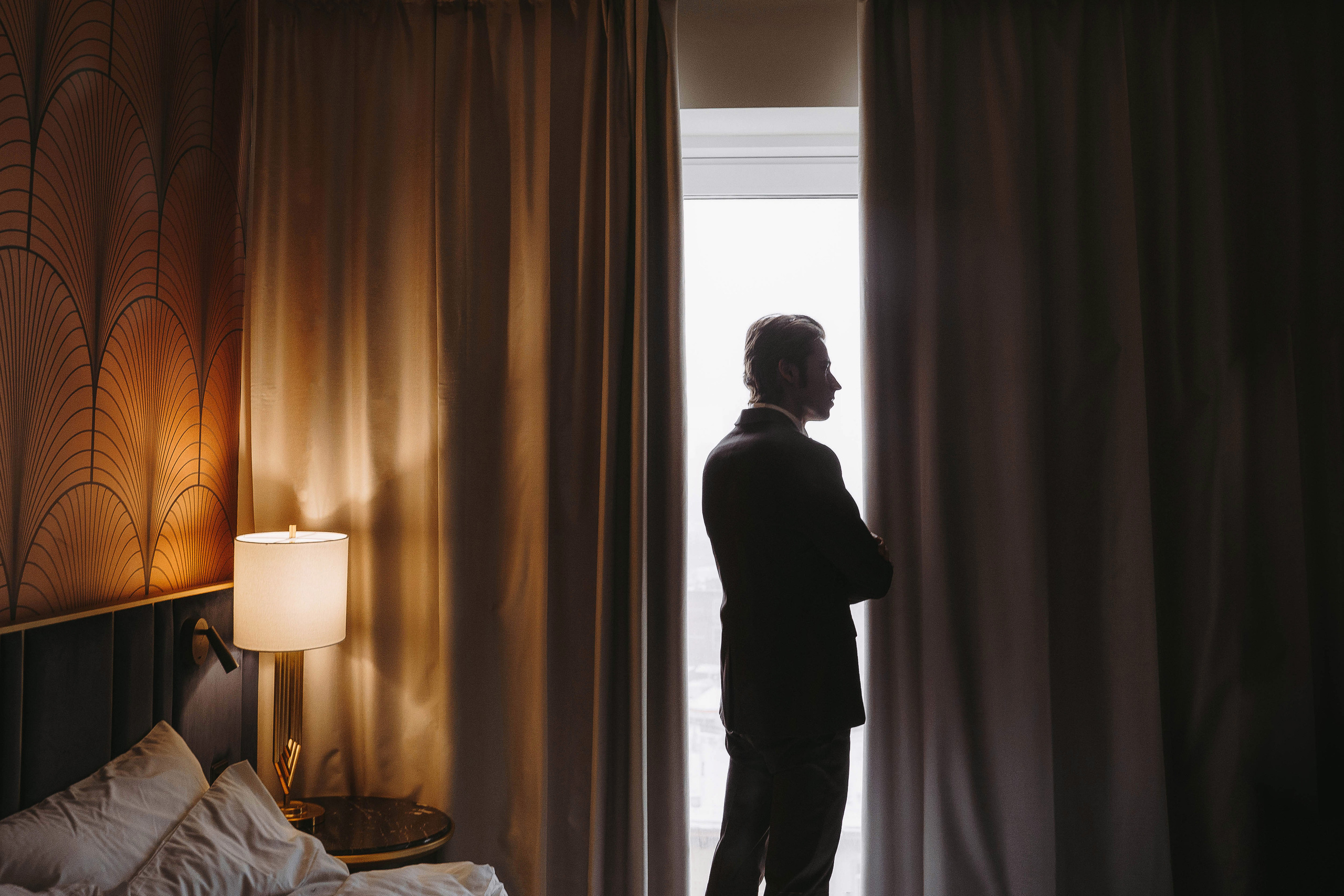 Свадебная фотосессия в отеле Marriott Imperial Plaza Москва