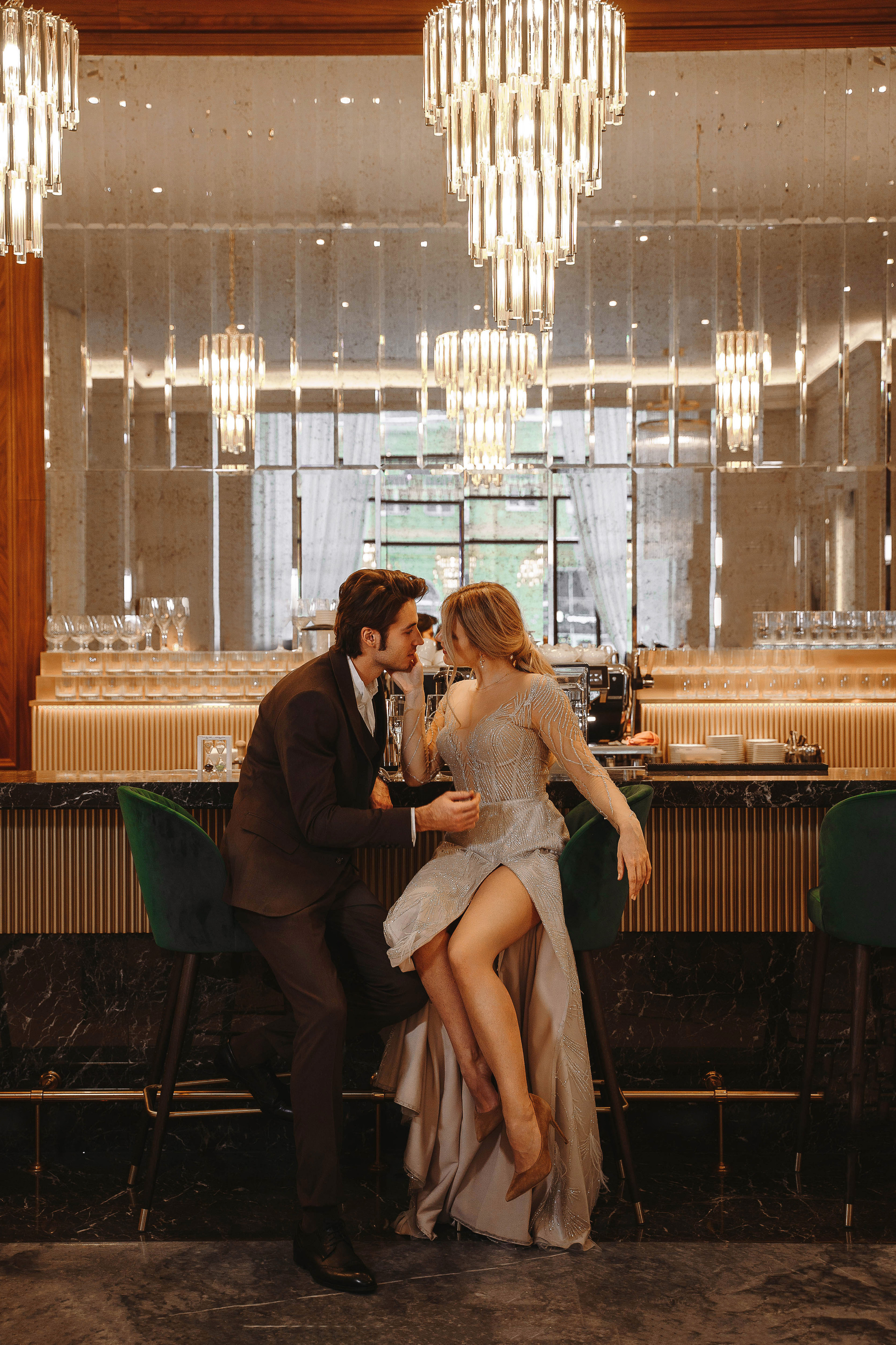 Свадебная фотосессия в отеле Marriott Imperial Plaza Москва