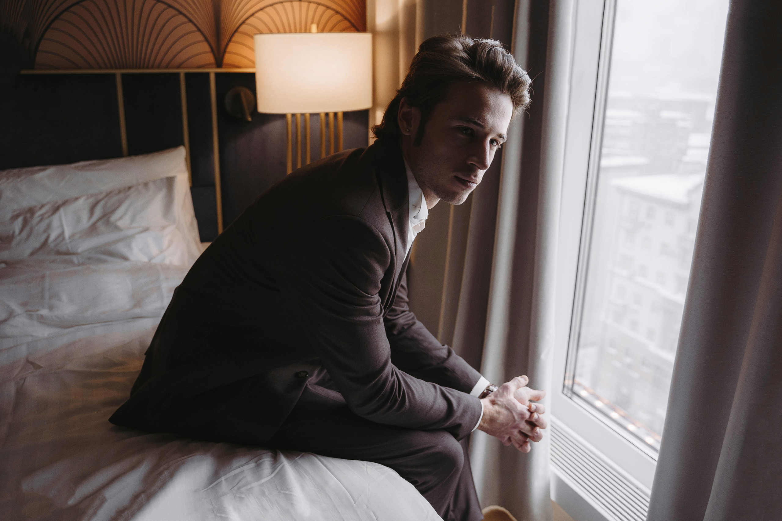 Свадебная фотосессия в отеле Marriott Imperial Plaza Москва