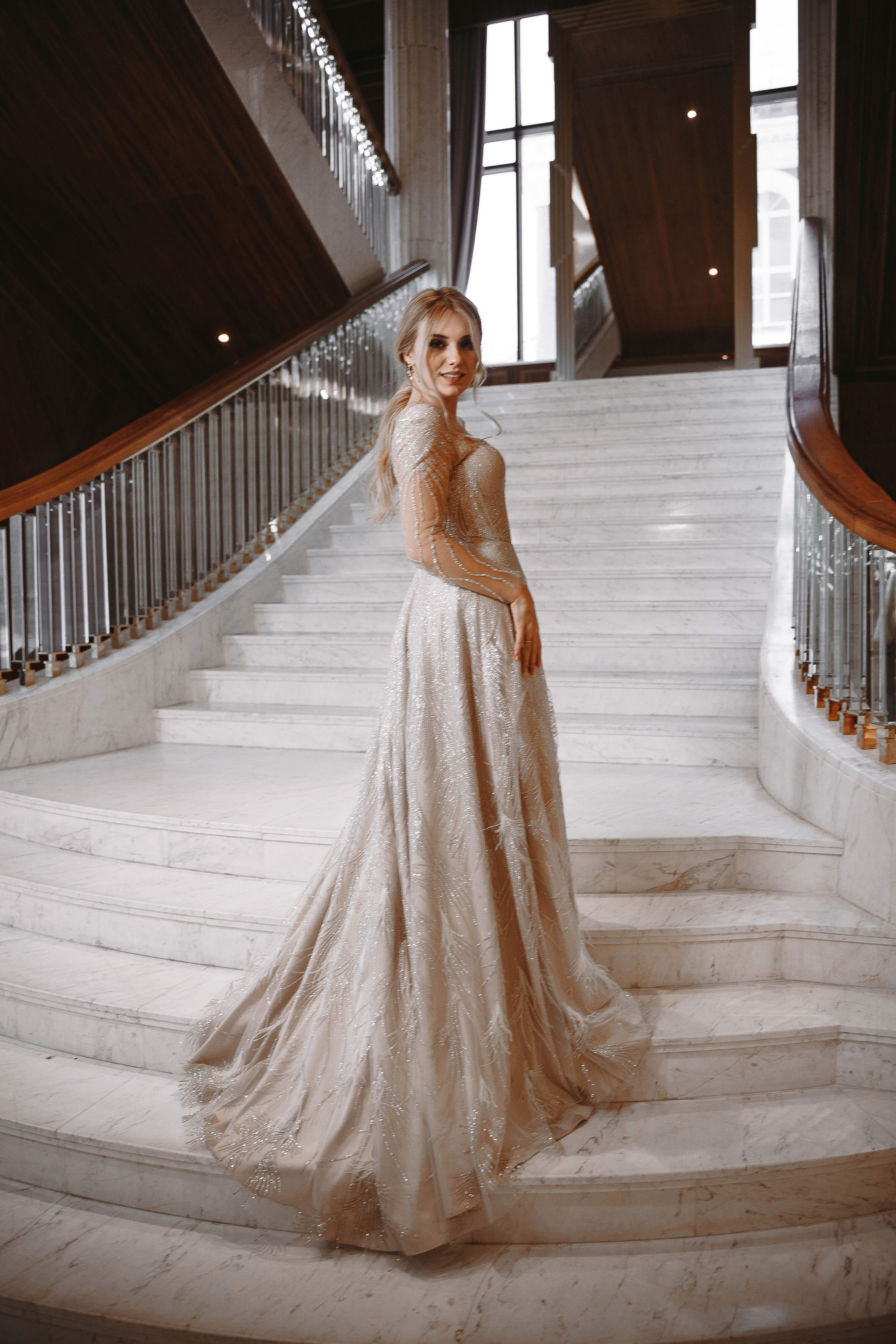 Свадебная фотосессия в отеле Marriott Imperial Plaza Москва