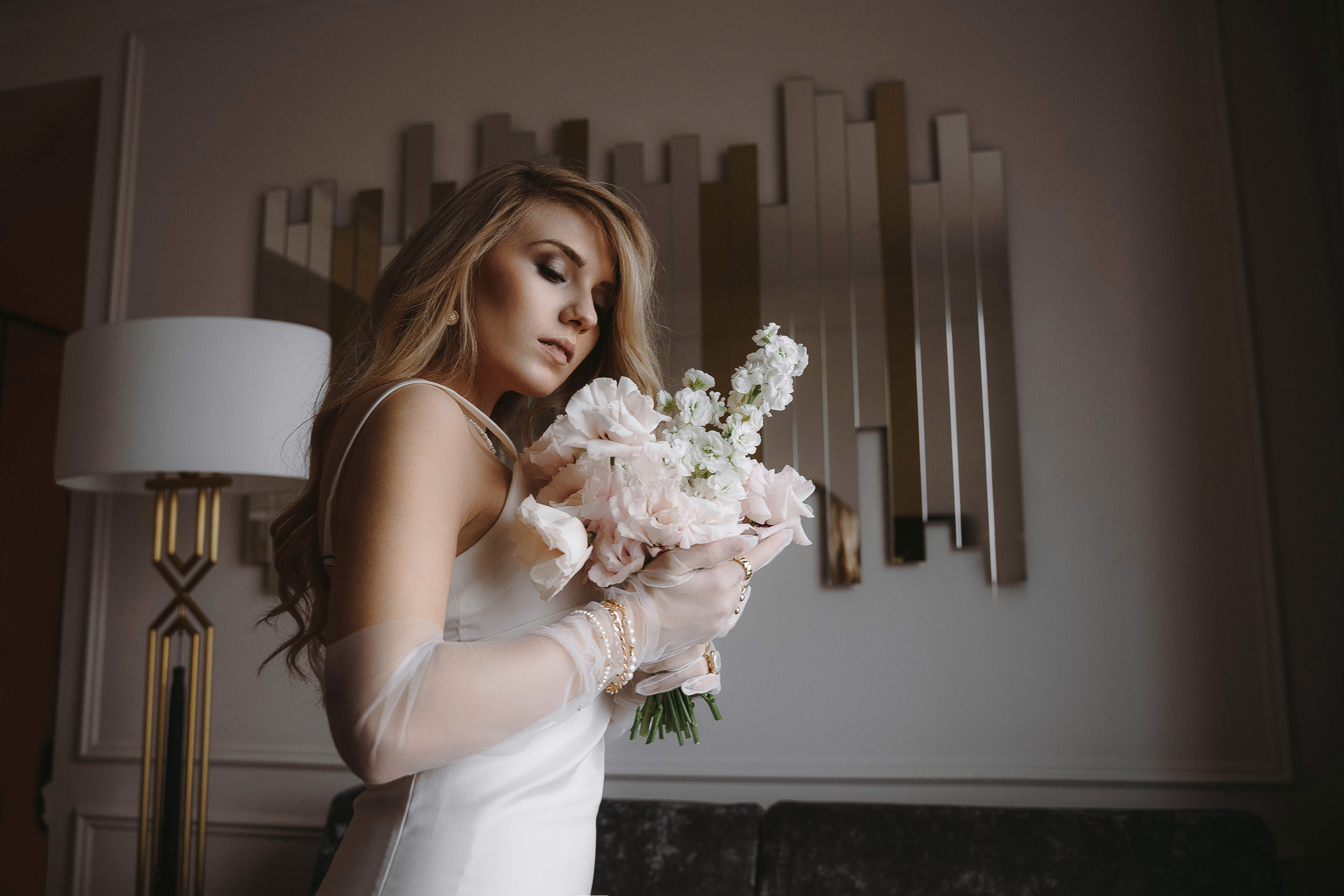 Свадебная фотосессия в отеле Marriott Imperial Plaza Москва