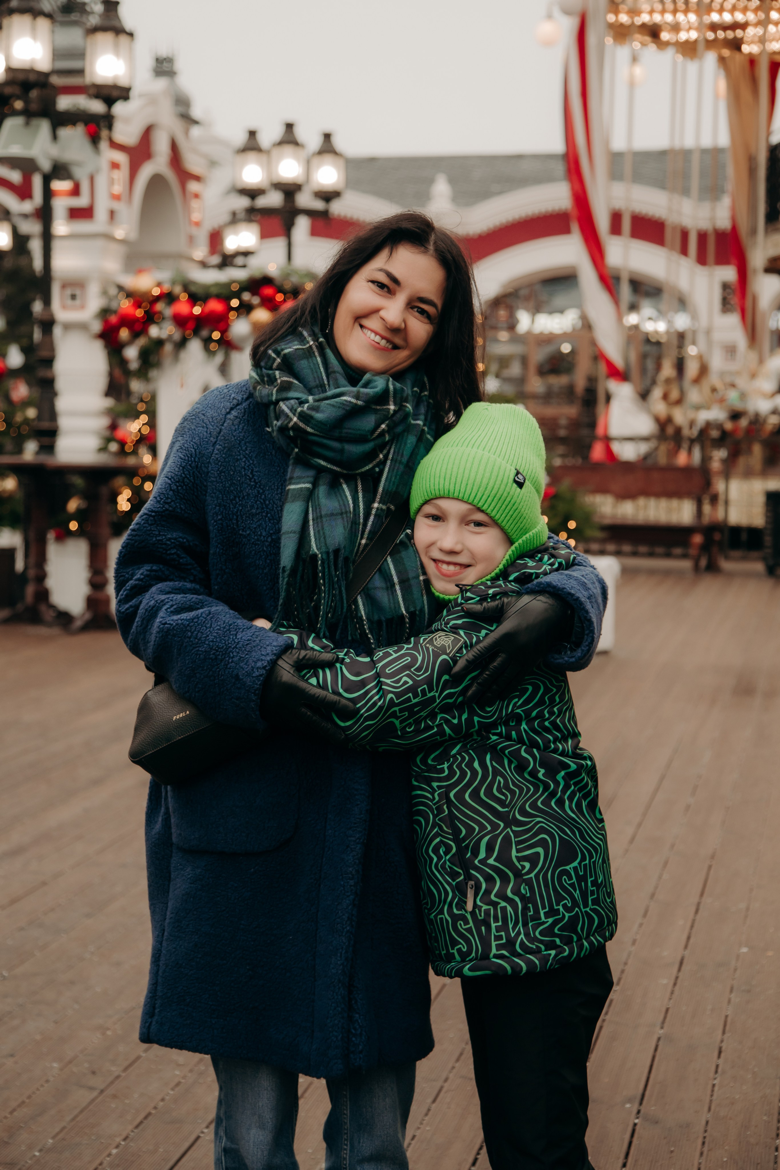 Новогодняя прогулка. Фотограф вашей улыбки. Москва