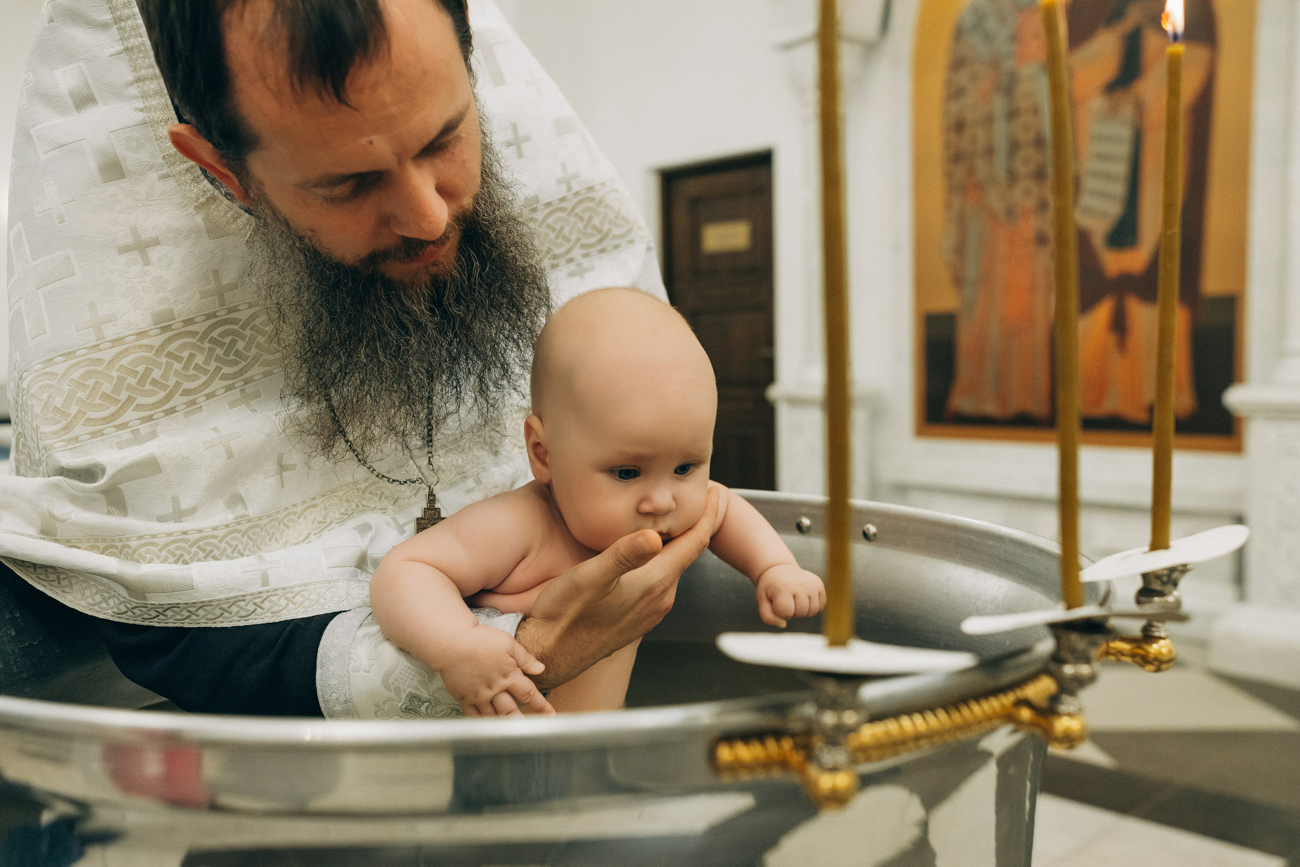 Крещение Веры. Семейный фотограф и детский фотограф в Волгограде Алеся Бутакова — дет