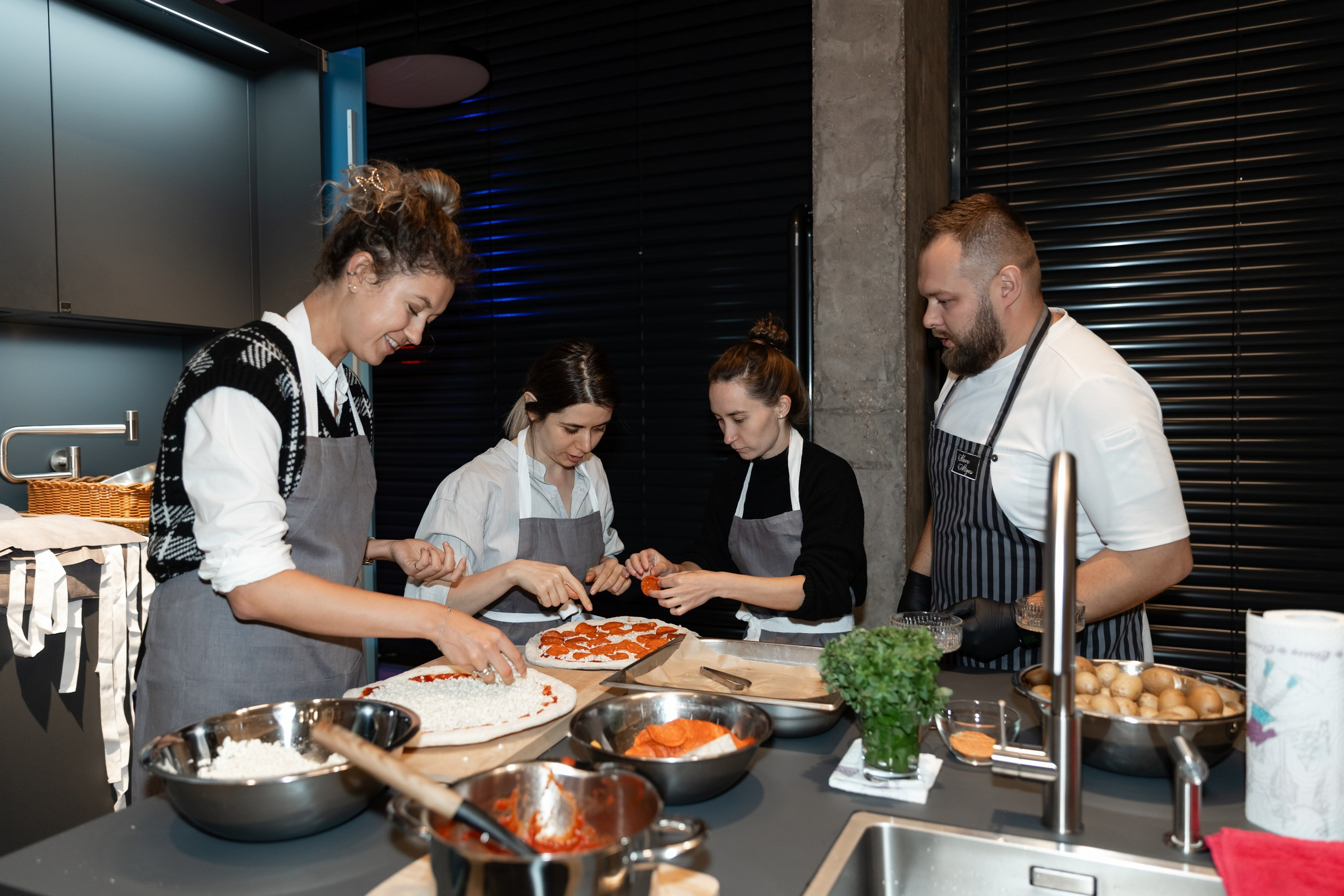 Кулинарный мастер-класс (Point of Experience). Татьяна Чернышова свадебный фотограф Москва