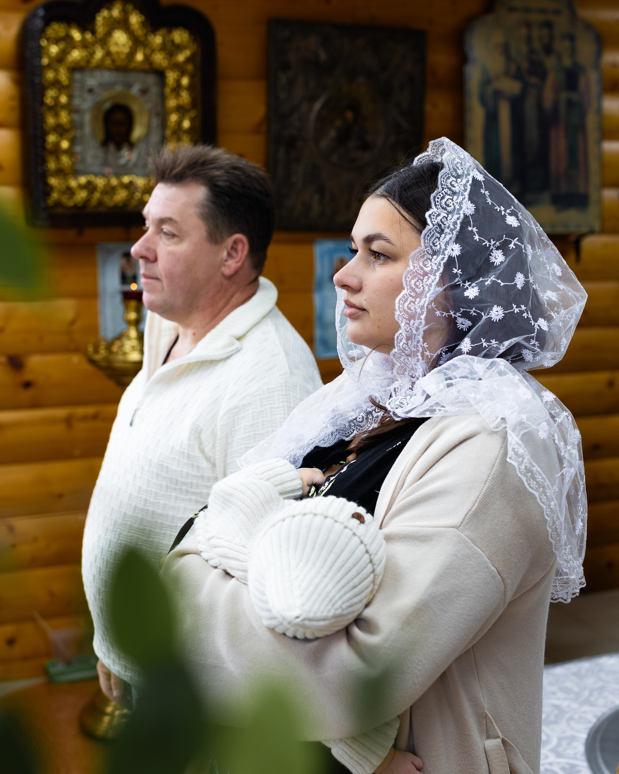 Крещение Михаила. Уникальный фотограф на крещение и венчание. Москва