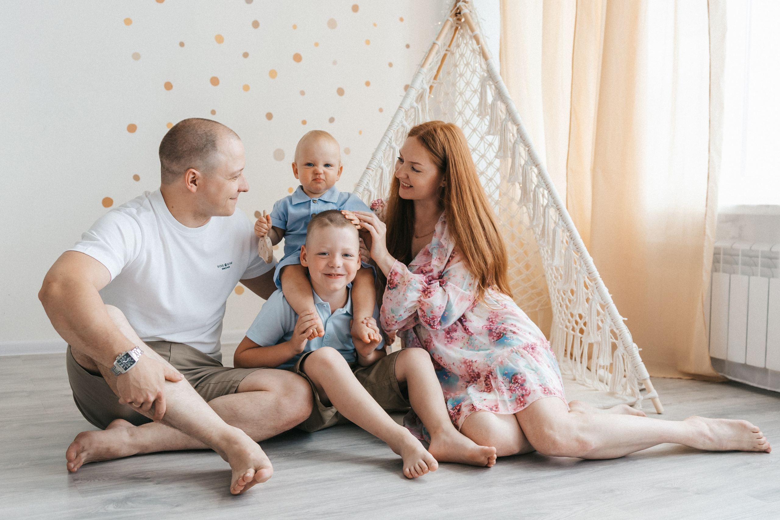 Кирилл, Екатерина, Михаил, Артём. Фотограф Нижний Новгород