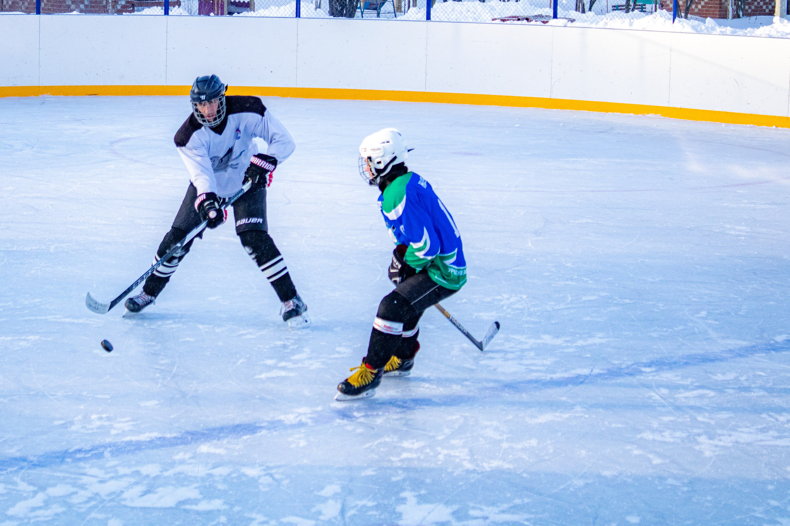 Хоккей г.п Атиг-г.п Дружинино