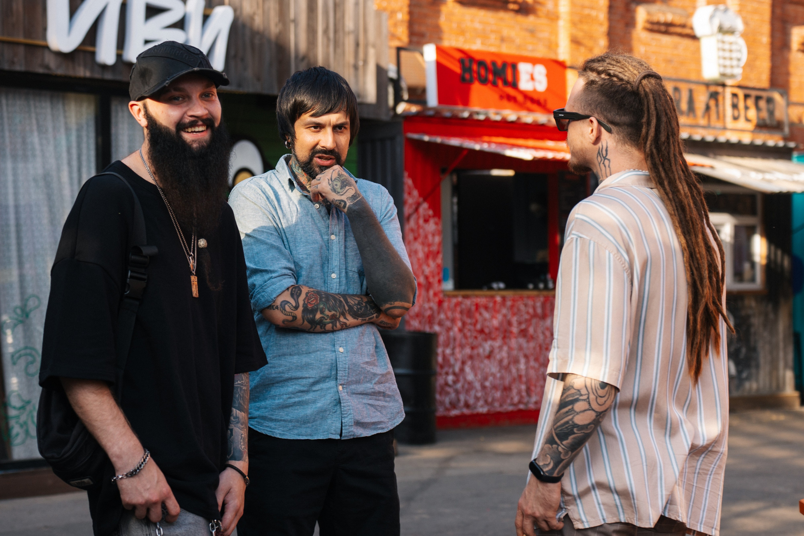 Встреча татуировщиков. Фотограф в Воронеже Ольга Космодемьянская