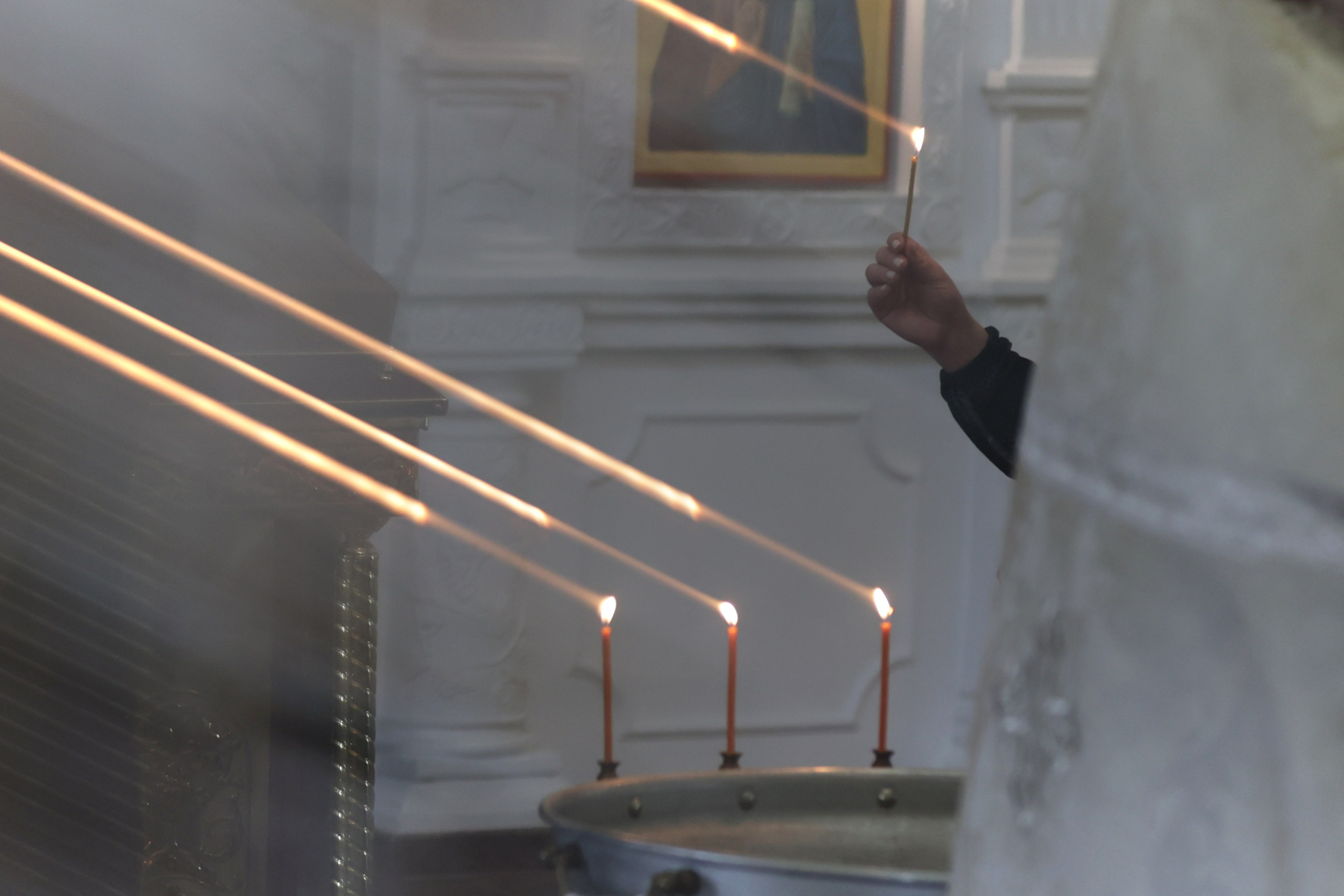 Крещение. Фотосессия в стиле мета-модерн. Фотограф Антонина Гудкова