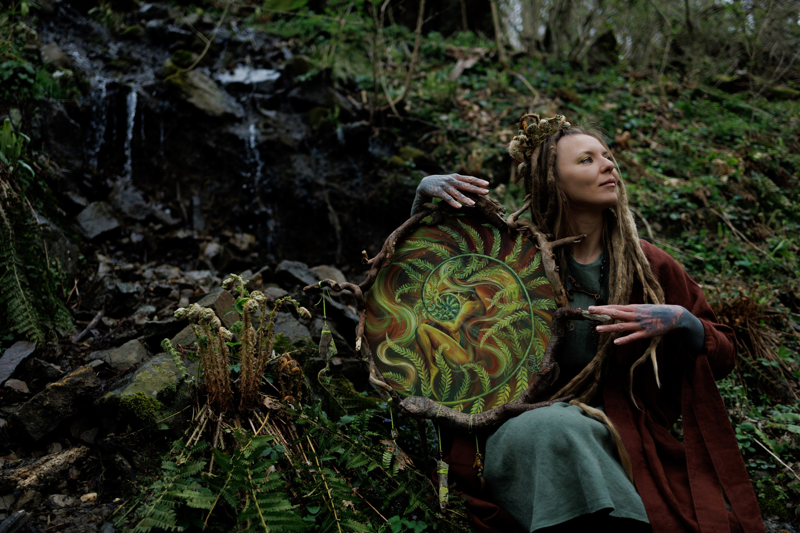 Индивидуальная фотосессия для художницы Вероники Самариной