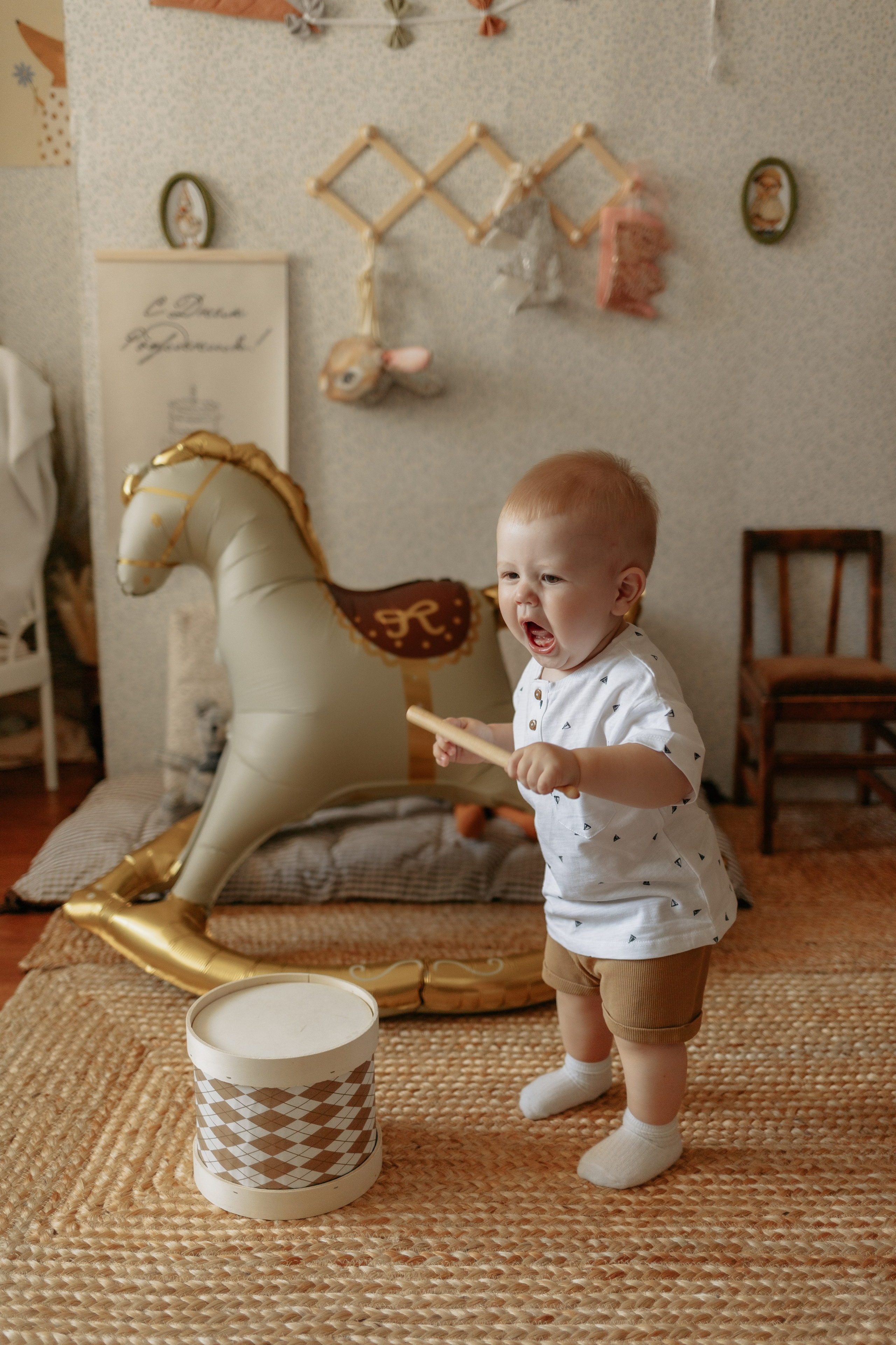 Годики, в моей студии. Фотограф на первый годик, семейный и детский фотограф в Новосибирске