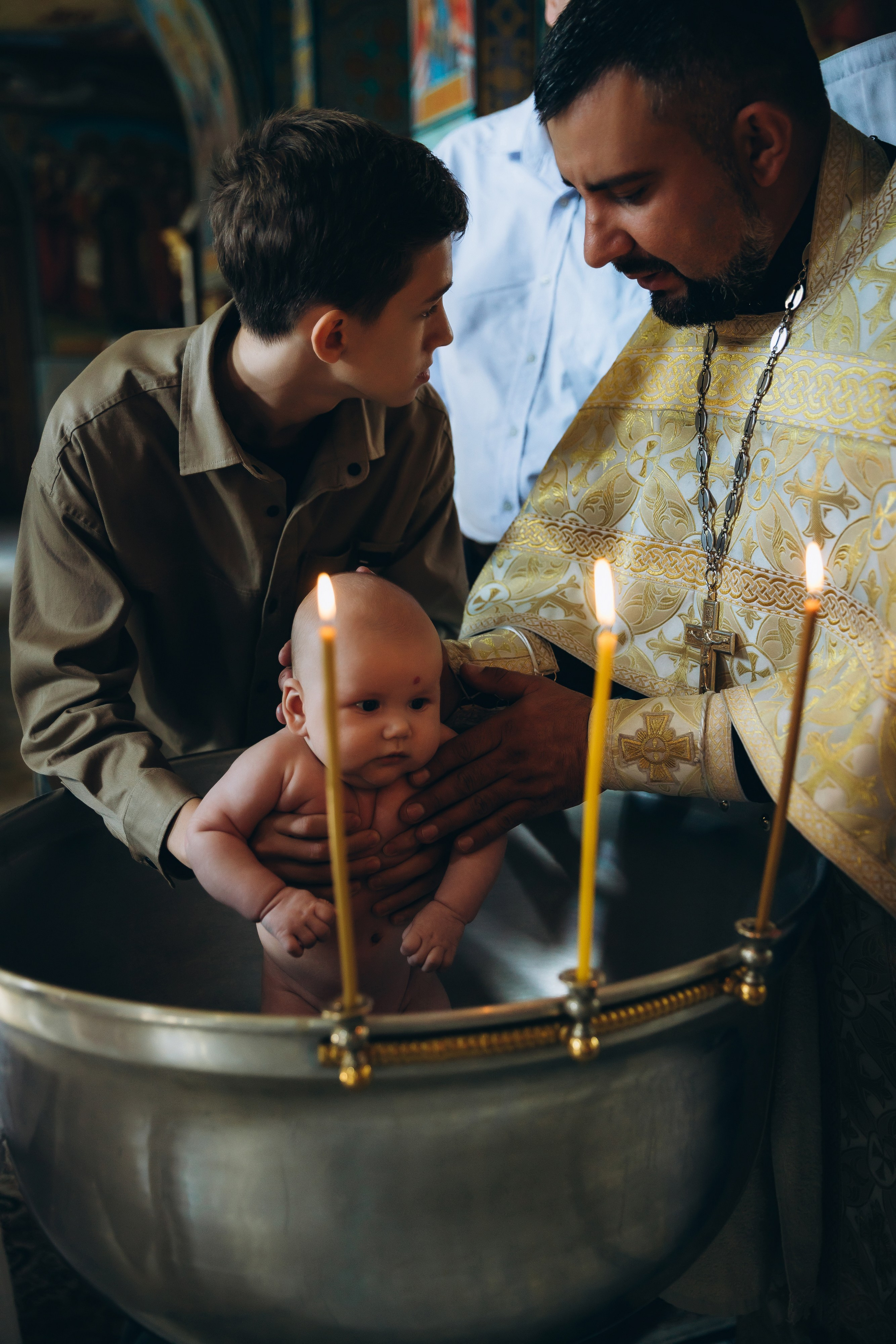 Таинство Крещения Ильи. Фотограф в Краснодаре Алла Потоцкая